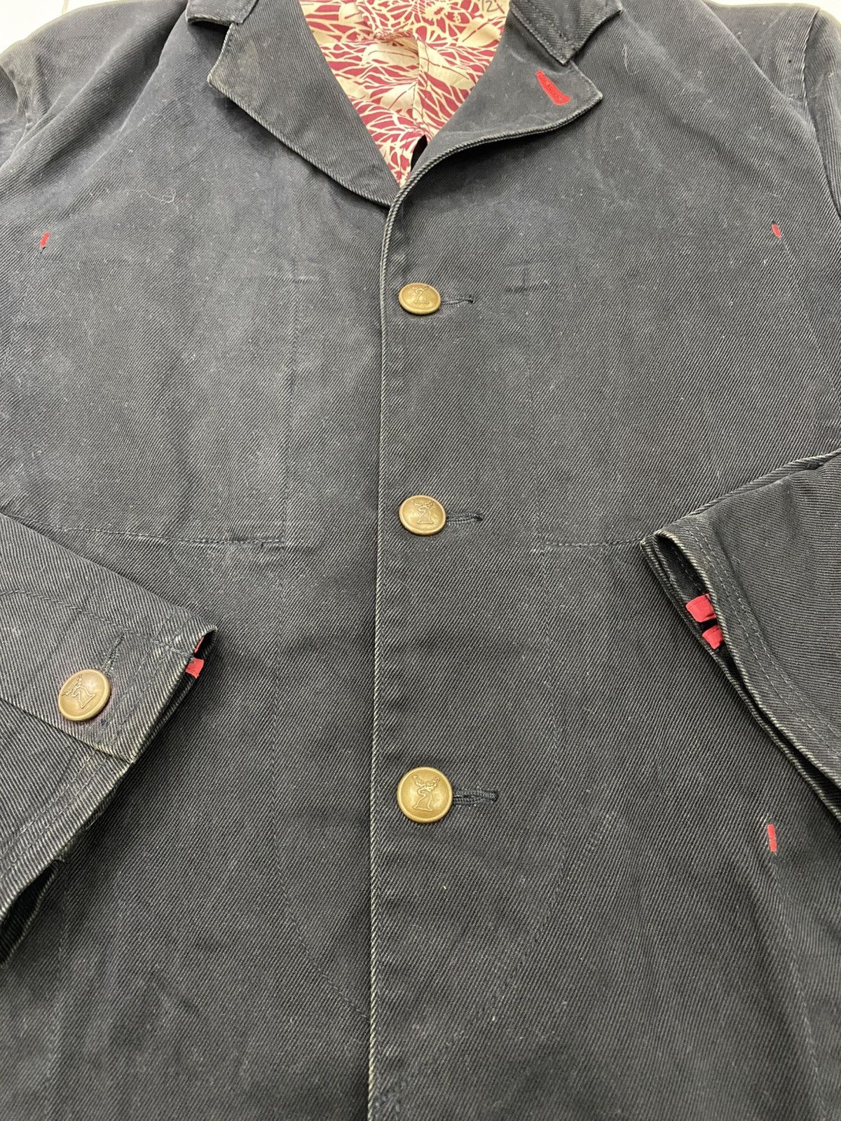 Paul Smith Red Ear Vtg Paul Smith Red Ear duck canvas 3 buttons jacket Size US M / EU 48-50 / 2 - 5 Thumbnail