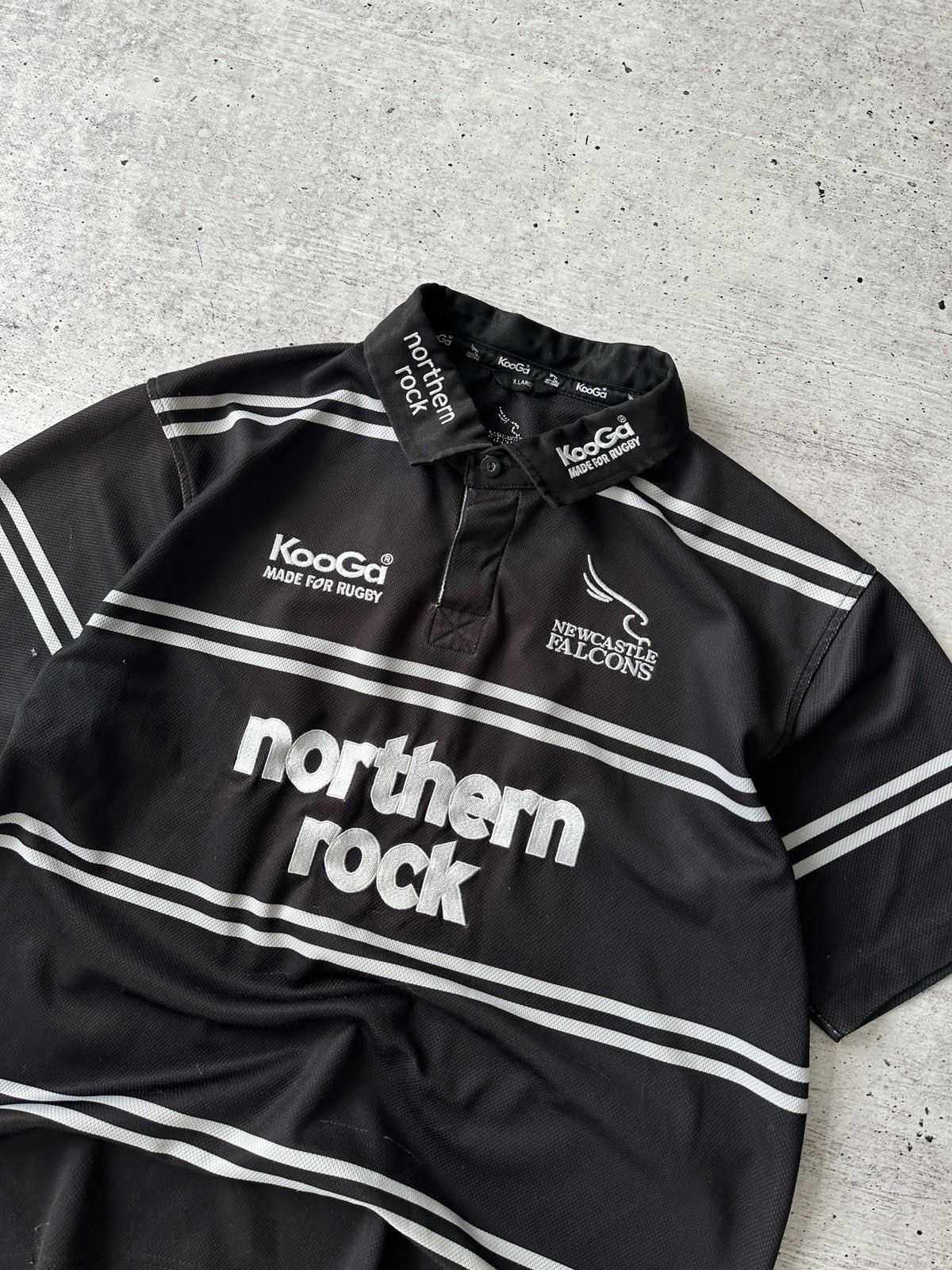 Rugby Ralph Lauren Newcastle Falcons Rugby Home Jersey Kooga 2006/2007 Size US XL / EU 56 / 4 - 4 Thumbnail