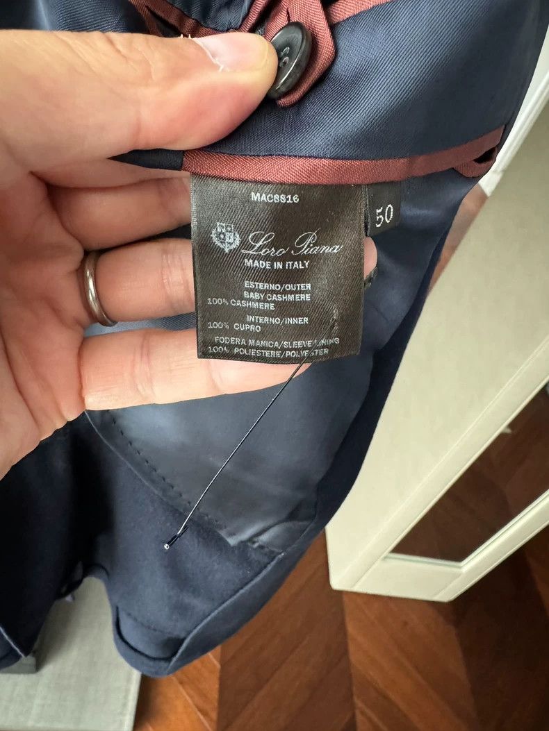 Loro Piana LORO PIANA size50 Small cashmere single west Size 38R - 7 Thumbnail