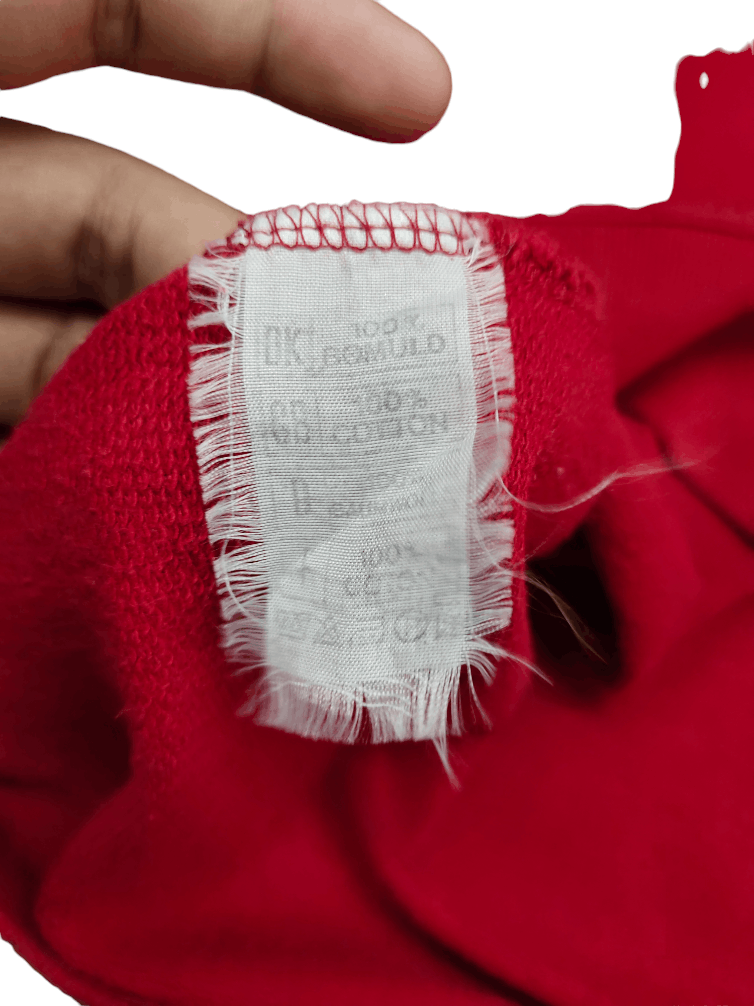 Burberry Vintage 90s Burberrys Red Embroidered Oversize Sweatshirt Size US M / EU 48-50 / 2 - 14 Thumbnail
