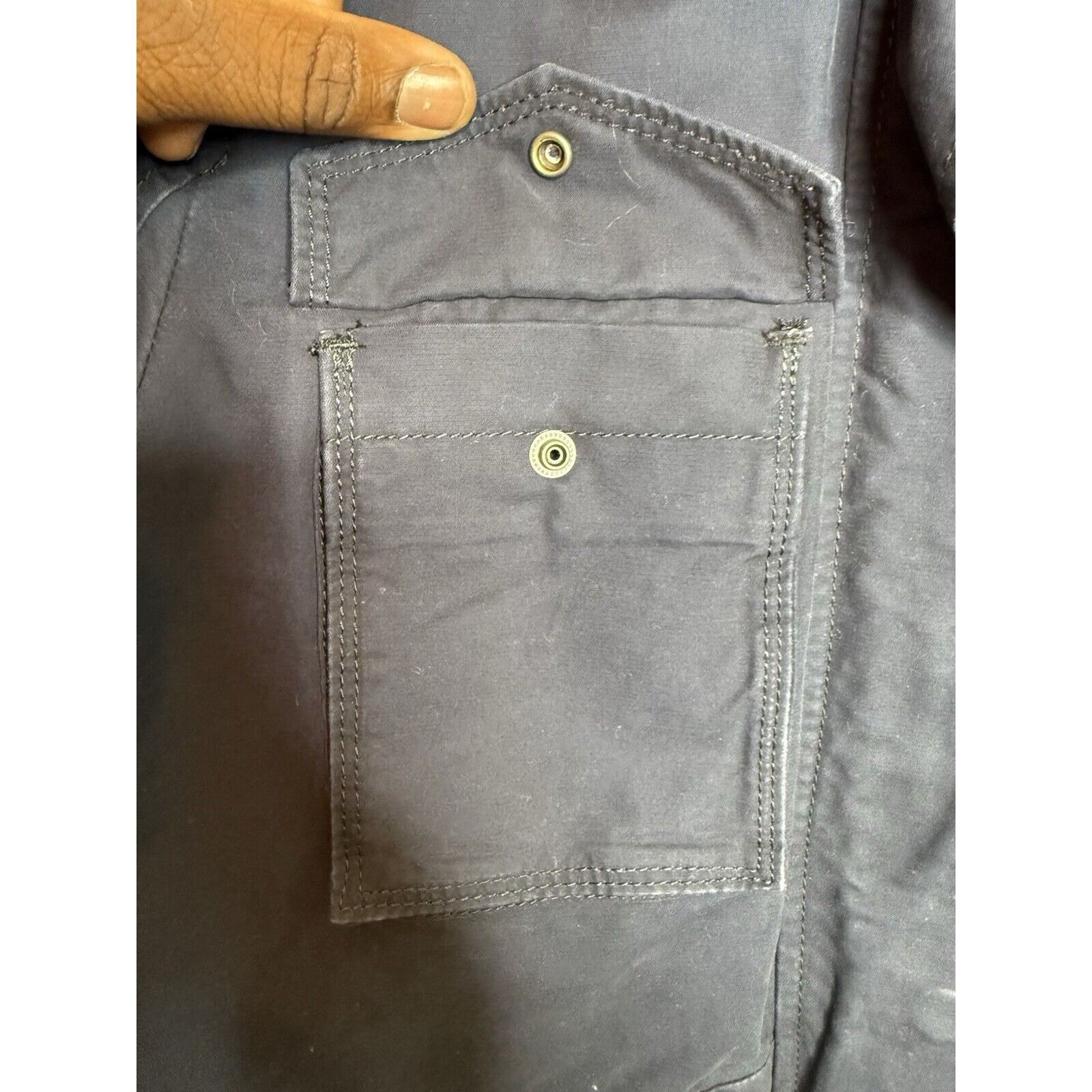 Abercrombie & Fitch Abercrombie & Fitch Sherpa Lined Military Jacket Mens Medium Size US M / EU 48-50 / 2 - 14 Thumbnail