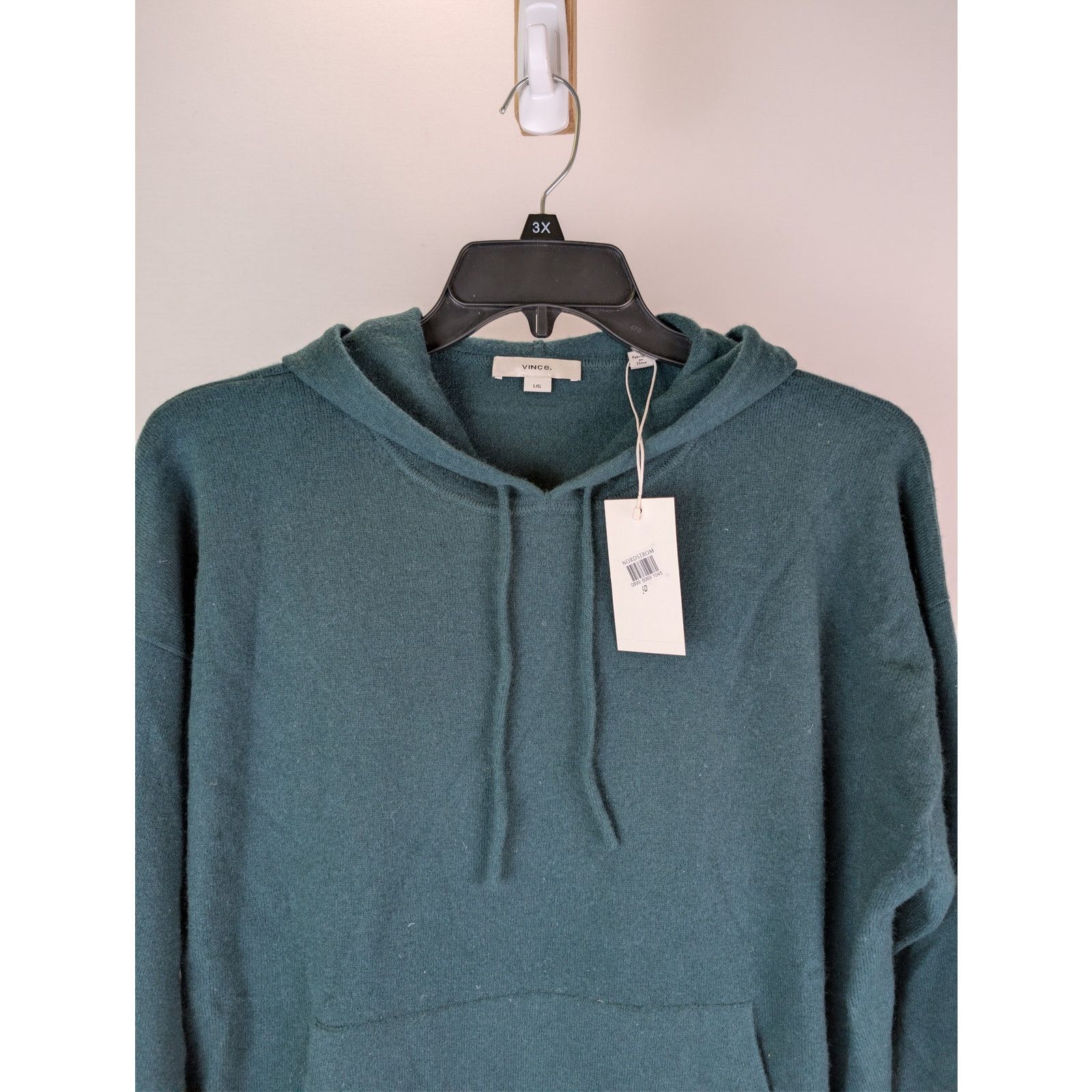 Vince o1rshd1 CC20 Wool-blend hoodie in Forest Green Size US L / EU 52-54 / 3 - 7 Thumbnail