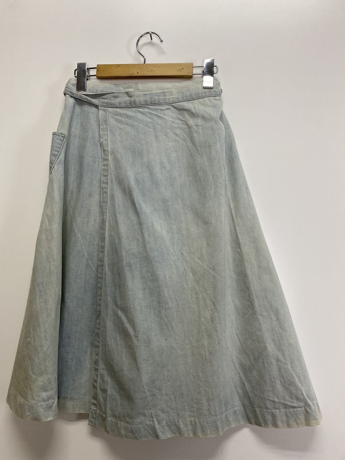 A.P.C. APC midi skirts denim Size 26" / US 2 / IT 38 - 3 Thumbnail