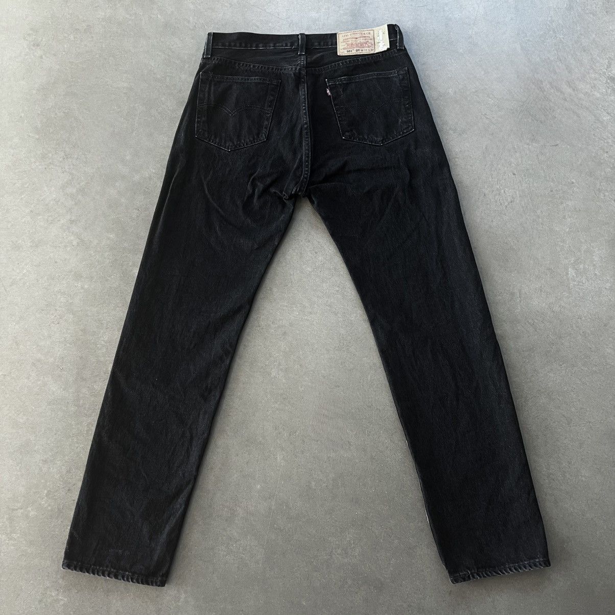 DENIM TEARS × Levi's 🇯🇲 PLANE JANE LEVI'S 501 BLACK DENIM JEANS Size US 33 - 2 Thumbnail