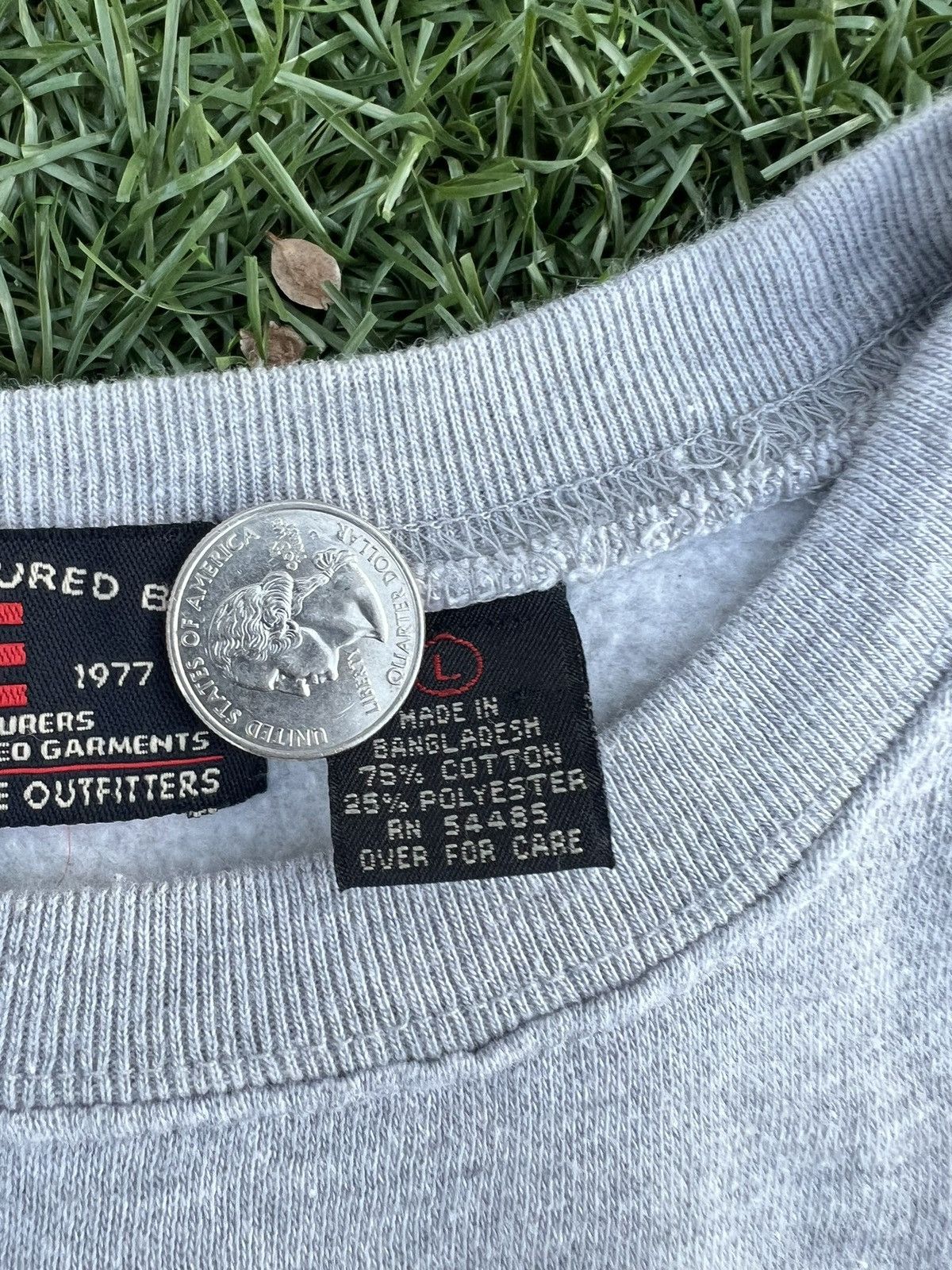 Vintage 1996 American Eagle Gray Staff Sweater Size US XL / EU 56 / 4 - 3 Thumbnail