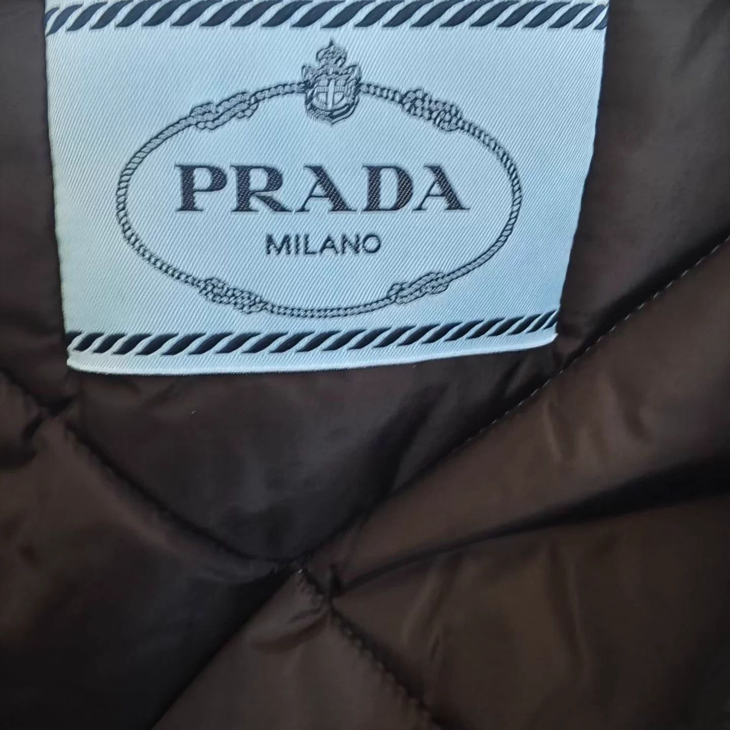 Prada PRADA fur collar triangle logo long down coat L Size L / US 10 / IT 46 - 3 Thumbnail