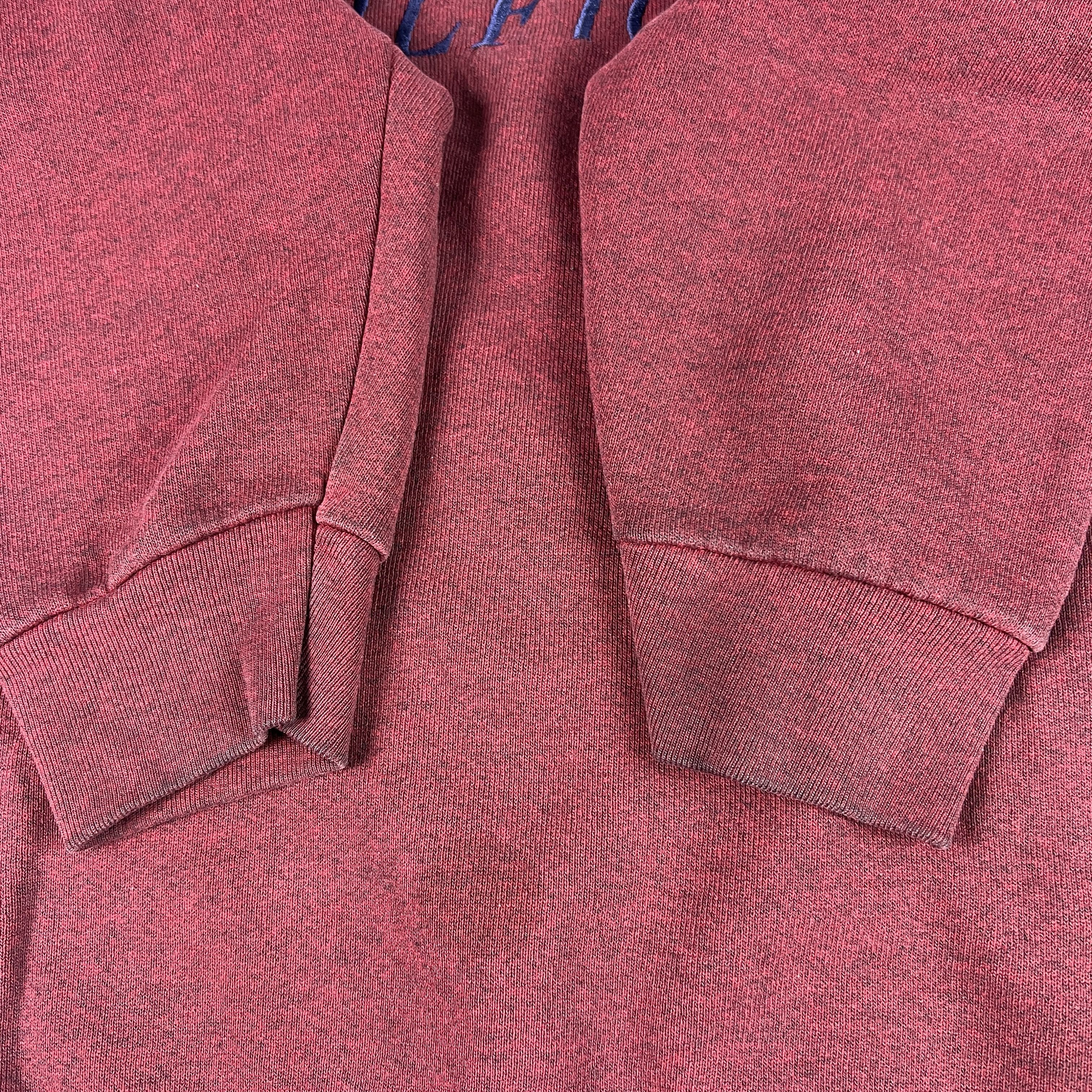 Tommy Hilfiger VTG 90s Tommy Hilfiger Sweatshirt Adult Red Faded Crewneck Size US M / EU 48-50 / 2 - 6 Thumbnail