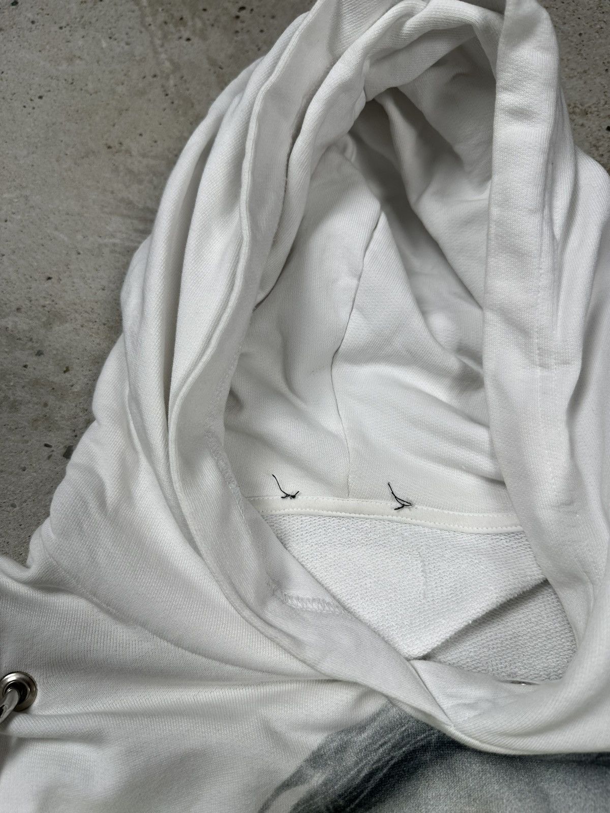 Diesel × Japanese Brand Diesel Psycho Archive Rave White Hoodie rare Size US M / EU 48-50 / 2 - 12 Thumbnail