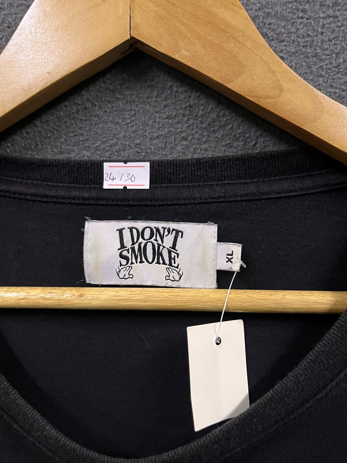 Other I DONT SMOKE SEAROVSKI TSHIRT Size US XL / EU 56 / 4 - 4 Thumbnail