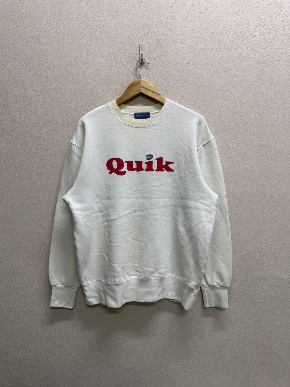 Quiksilver Vintage Quiksilver Spellout Logo Sweatshirt Size US L / EU 52-54 / 3 - 13 Thumbnail