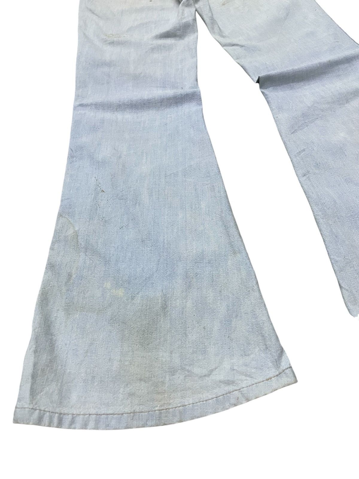 Hysteric Glamour × Japanese Brand Vintage 60s Bison Bell Bottom Denim Pants Size US 28 / EU 44 - 18 Thumbnail
