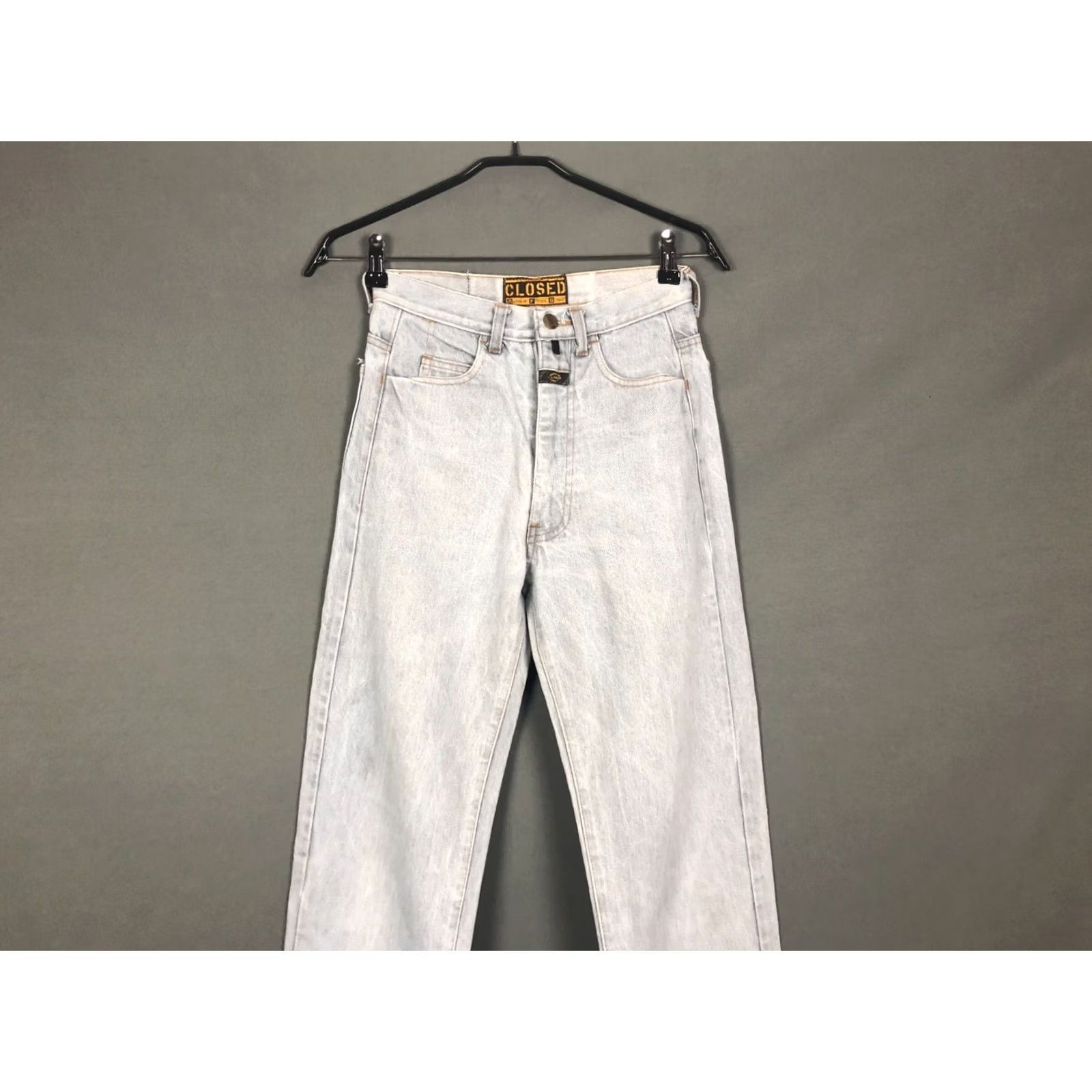 CLOSED Closed Pants Womens 42 Blue Wide Jeans Cotton Women Size Cropped Size 28" / US 6 / IT 42 - 5 Thumbnail