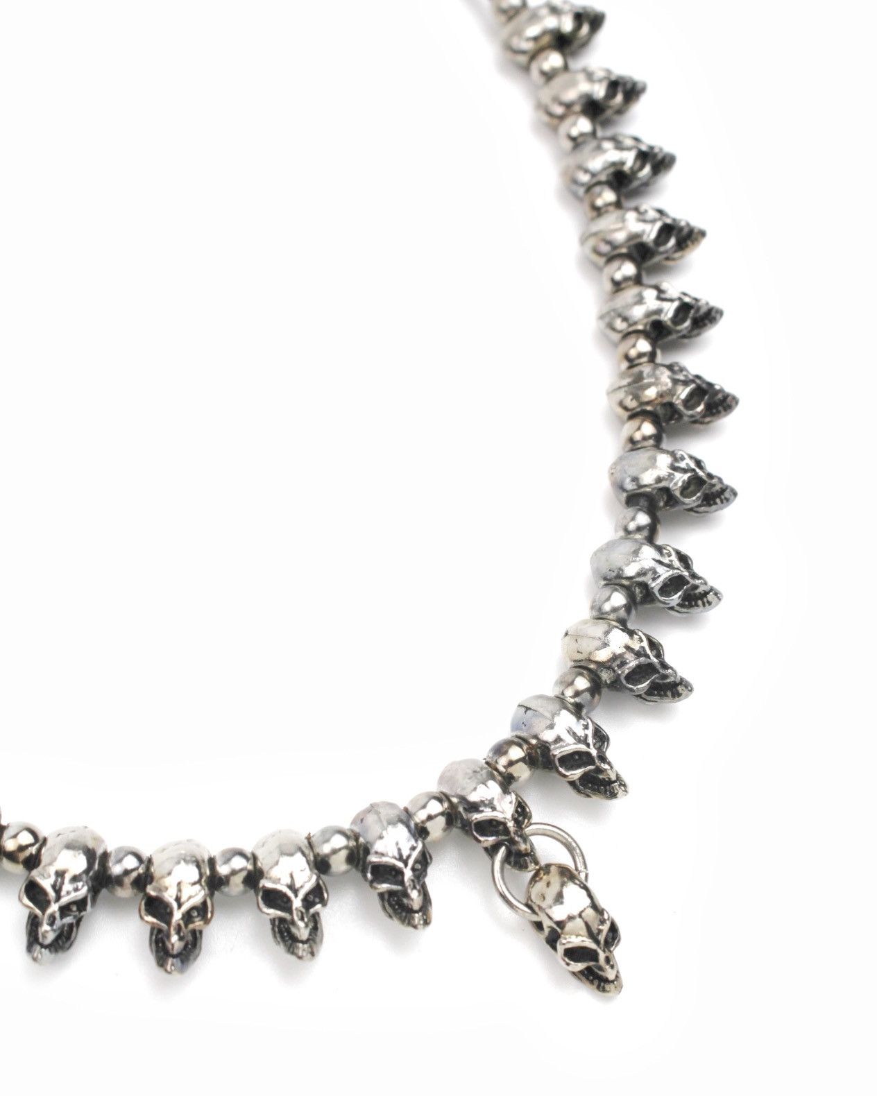 Hysteric Glamour 2000S JAPANESE MADE SKULL BEAD GOTHIC NECKLACE Size ONE SIZE - 3 Thumbnail