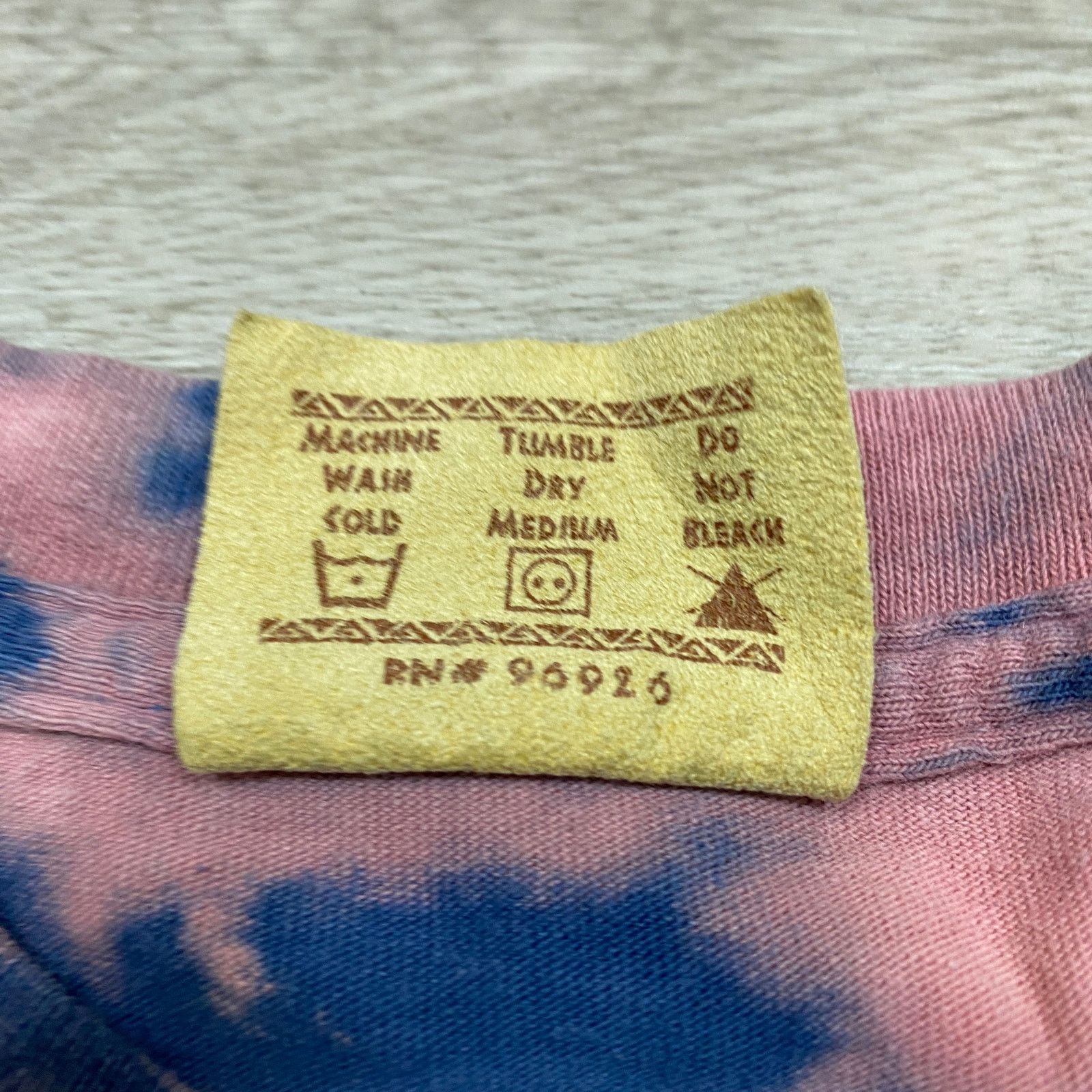 The Mountain × Vintage Vintage The Mountain Bear Wolf Eagle Tie Dye Shirt Large Y2K Size US L / EU 52-54 / 3 - 8 Thumbnail