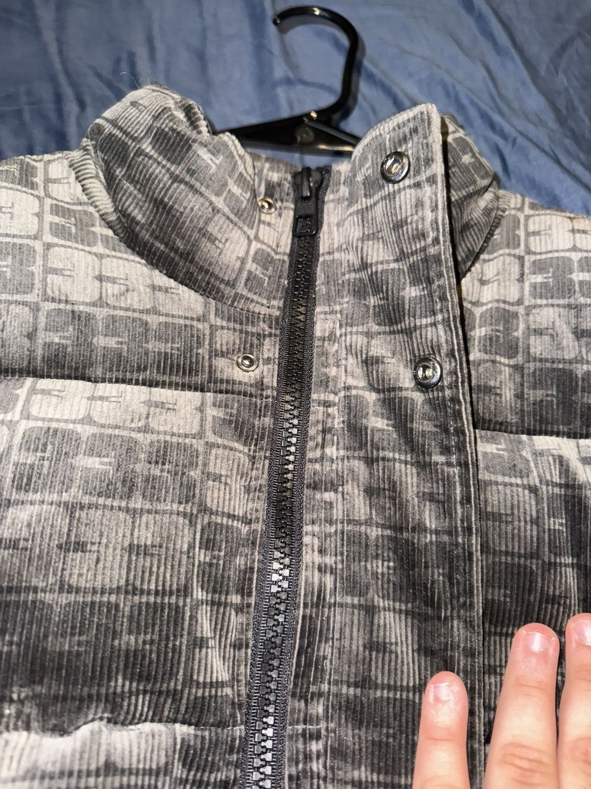 Half Evil Limited Edition Corduroy Half Evil Puffer Jacket Size US XXL / EU 58 / 5 - 3 Thumbnail