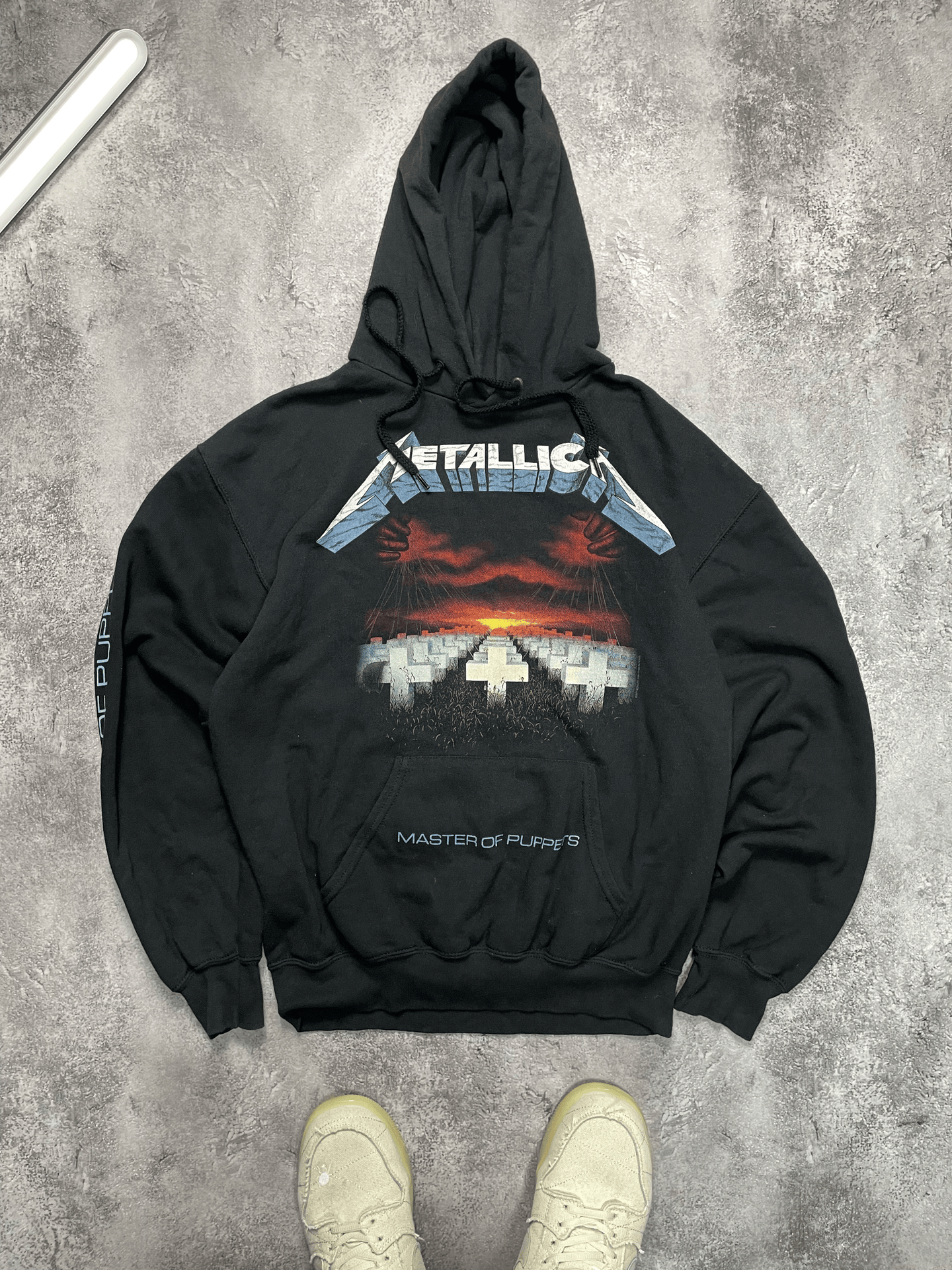 Band Tees Vtg 90s Metallica Master of Puppets Faded Thrashed Hoodie M Size US M / EU 48-50 / 2 - 1 Thumbnail