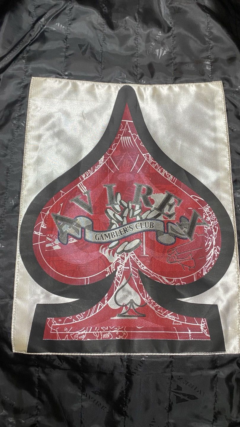 Avirex avirex king casino all leather stadium bomber jacket 3xl/4xl Size US XXL / EU 58 / 5 - 7 Thumbnail
