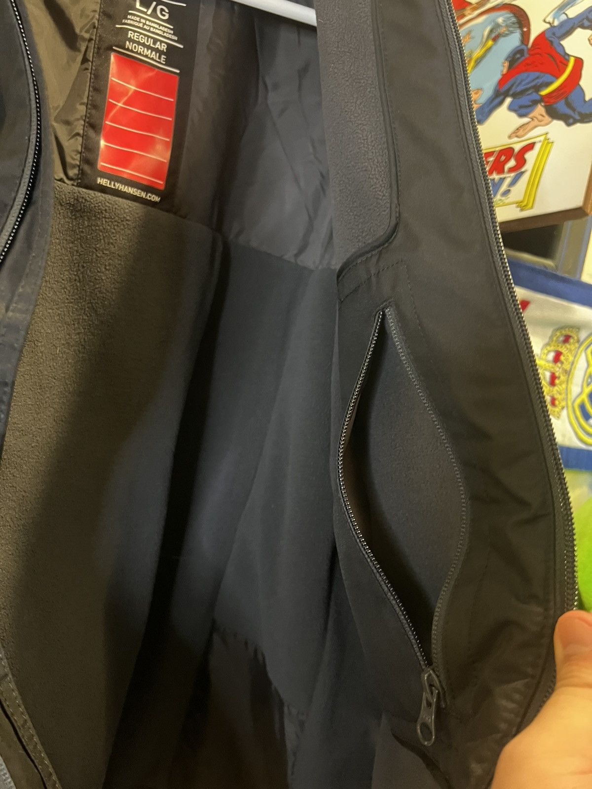 Helly Hansen Helly Hansen Full-Zip Crew Jacket Size US L / EU 52-54 / 3 - 8 Thumbnail