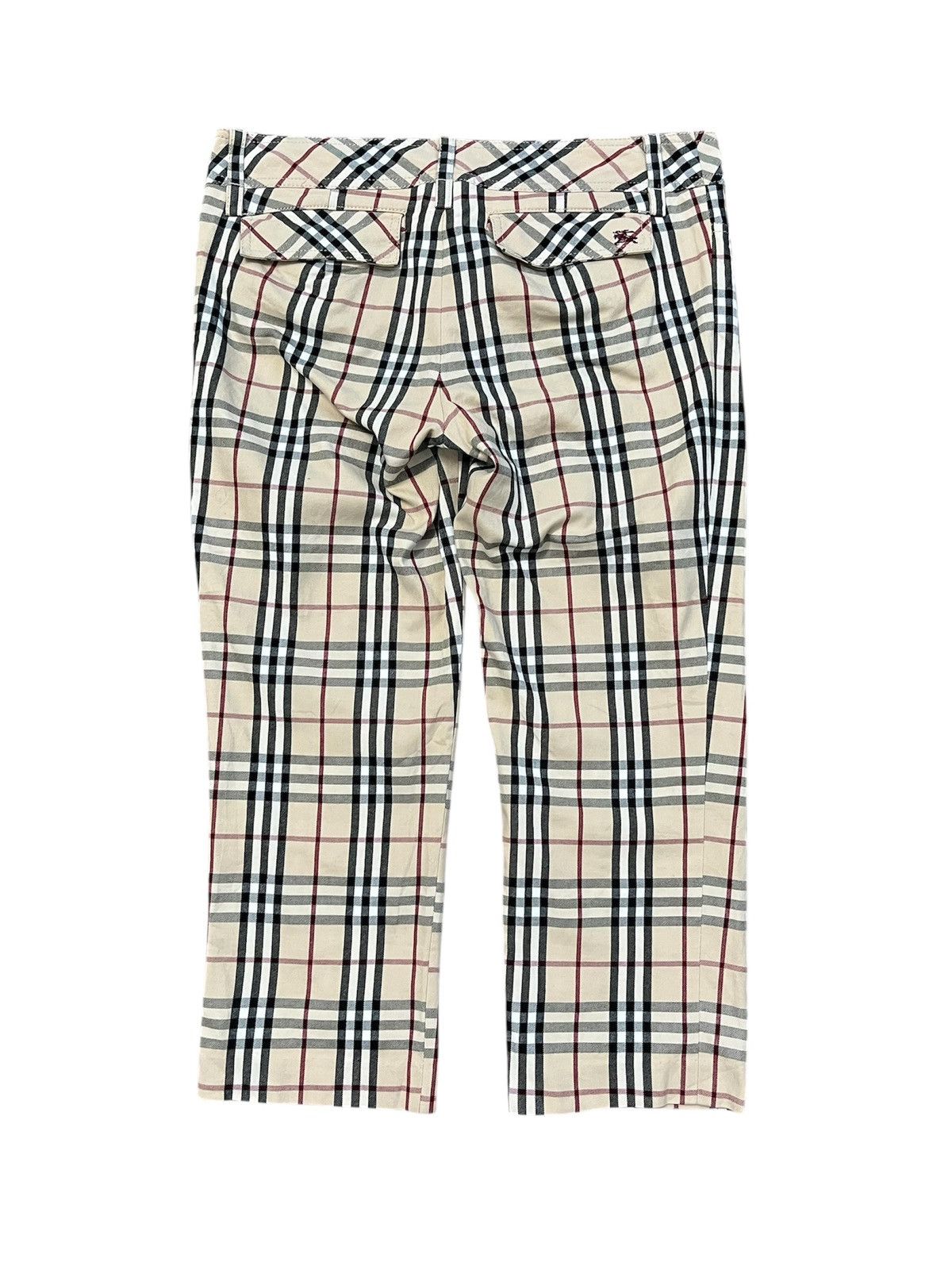 Burberry Women’s Burberry London Blue Label Nova Check Pant Trouser Size US 29 - 7 Thumbnail