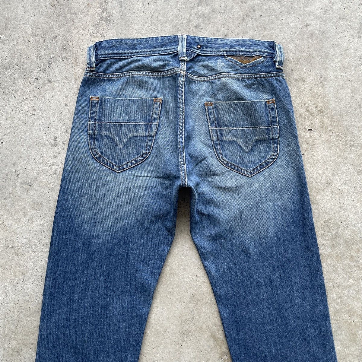 Diesel Vintage Diesel Industry FlyButton Denim Faded Jeans Pants Size US 32 / EU 48 - 11 Thumbnail