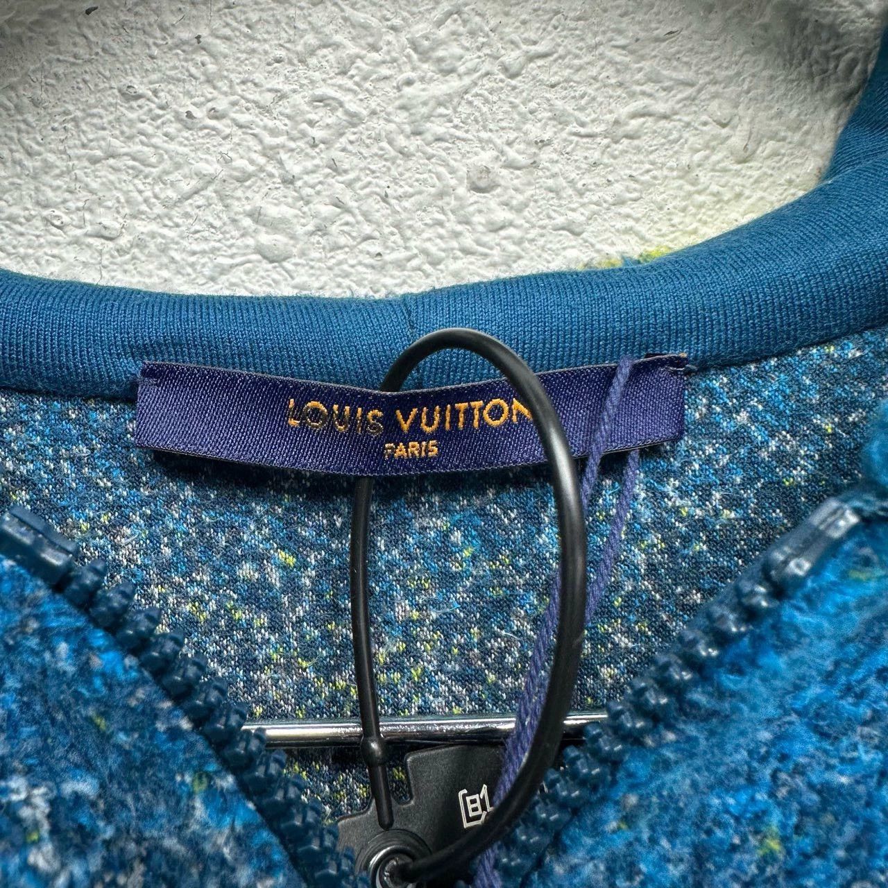 Louis Vuitton louis vuitton blue tie-dye hoodie jacket Size US L / EU 52-54 / 3 - 3 Thumbnail
