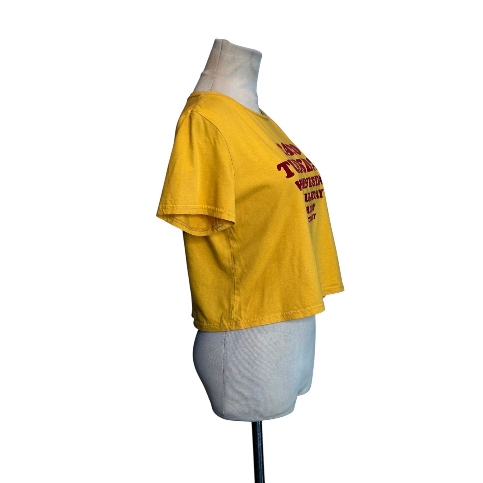 MINKPINK Minkpink yellow mustard Taco Tuesday graphic tee size Small Size S / US 4 / IT 40 - 9 Thumbnail