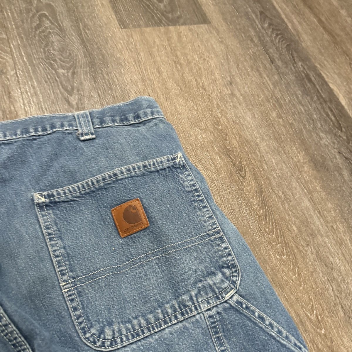 Carhartt × JNCO × Vintage Vintage Y2k Carhartt denim wide leg carpenter pants Size US 34 / EU 50 - 3 Thumbnail