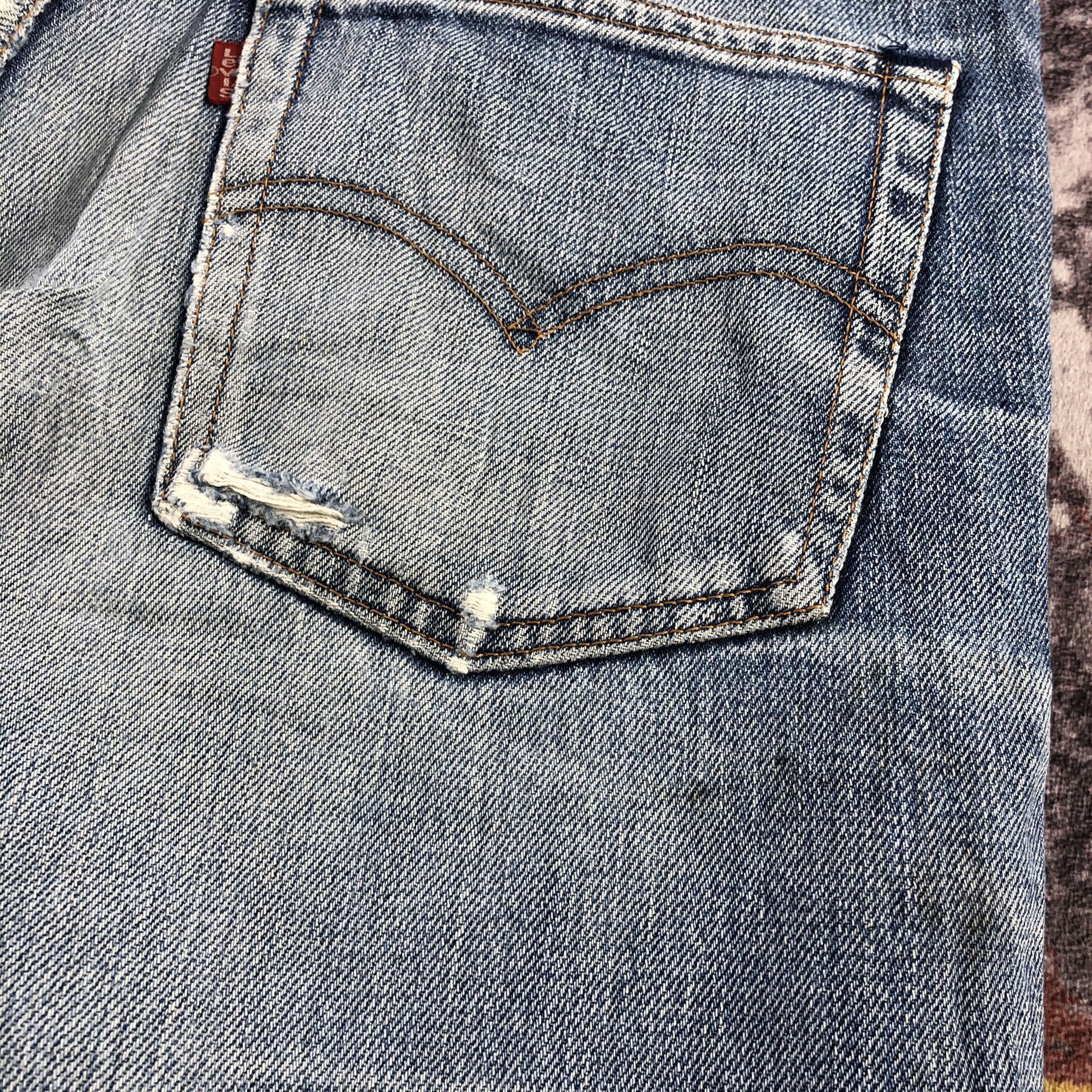 Levi's × Vintage Vintage Distress Levis 503 Jeans-JM2700 Size US 33 - 8 Thumbnail