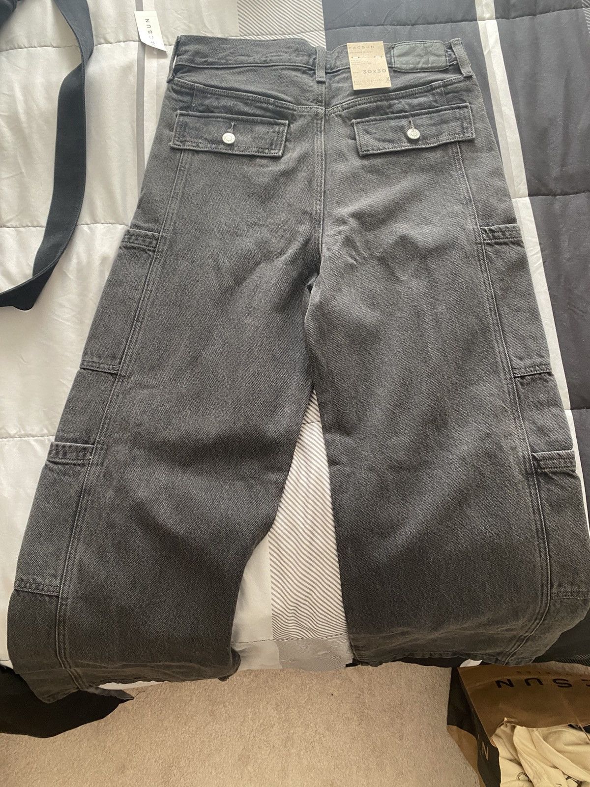 Pacsun PacSun Black Baggy Jeans Size US 30 / EU 46 - 3 Thumbnail