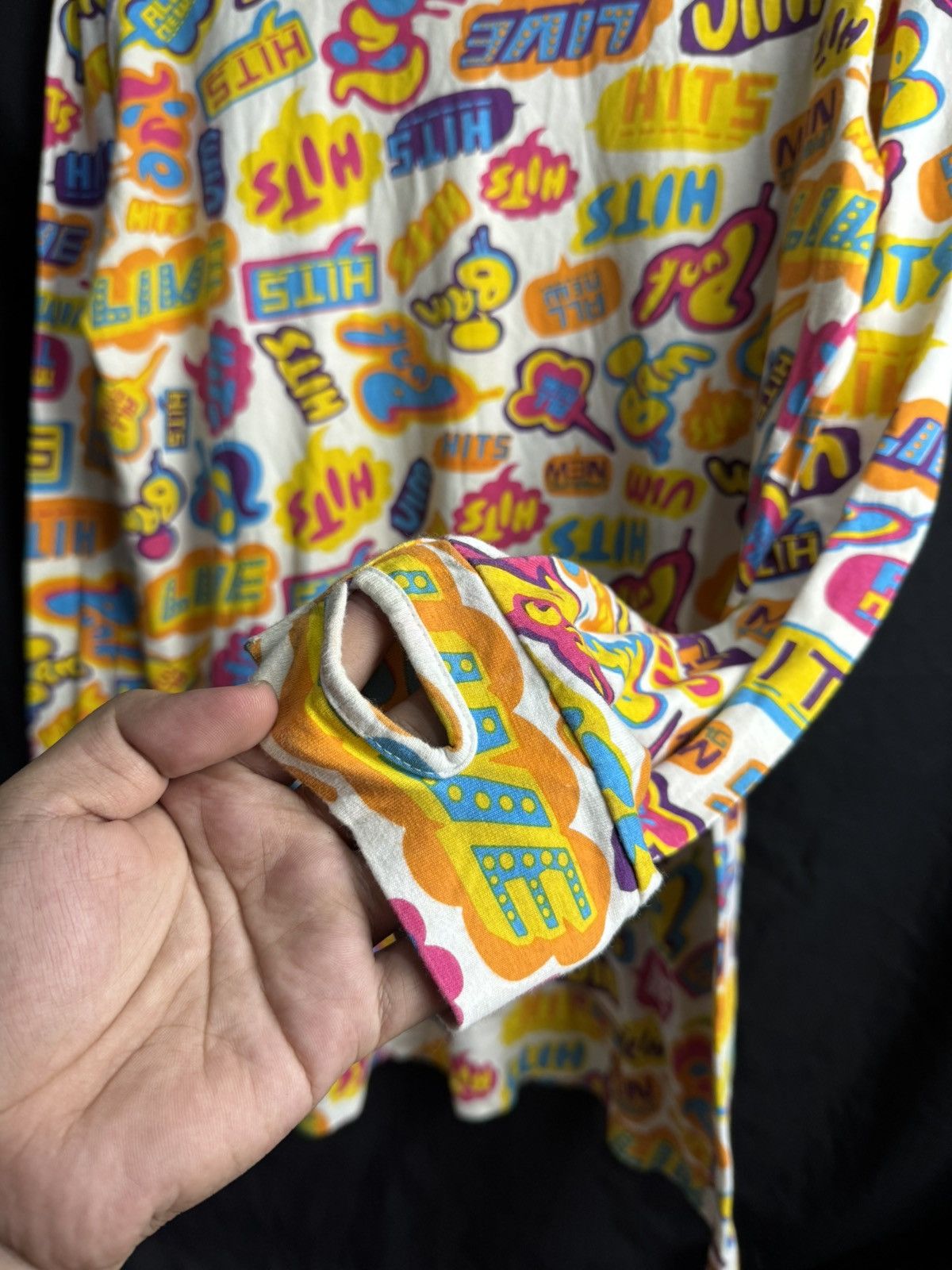 Beauty Beast × Hysteric Glamour × Japanese Brand 2000s Long Sleeve Circus Angel Blue Japanese Styled Size US L / EU 52-54 / 3 - 4 Thumbnail