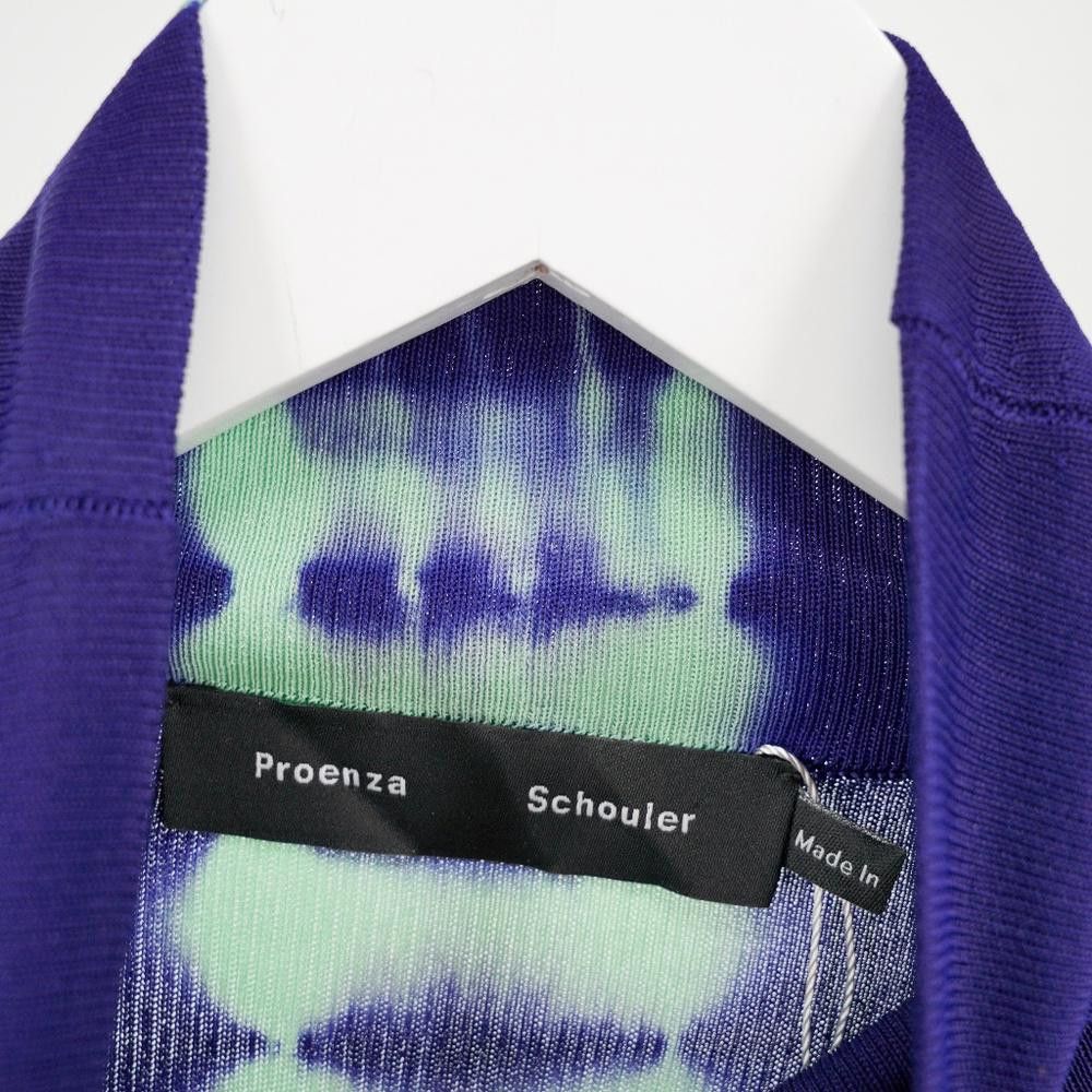 Designer Proenza Schouler Knit Tie-Dyed Turtleneck Top Size M Size M / US 6-8 / IT 42-44 - 4 Thumbnail