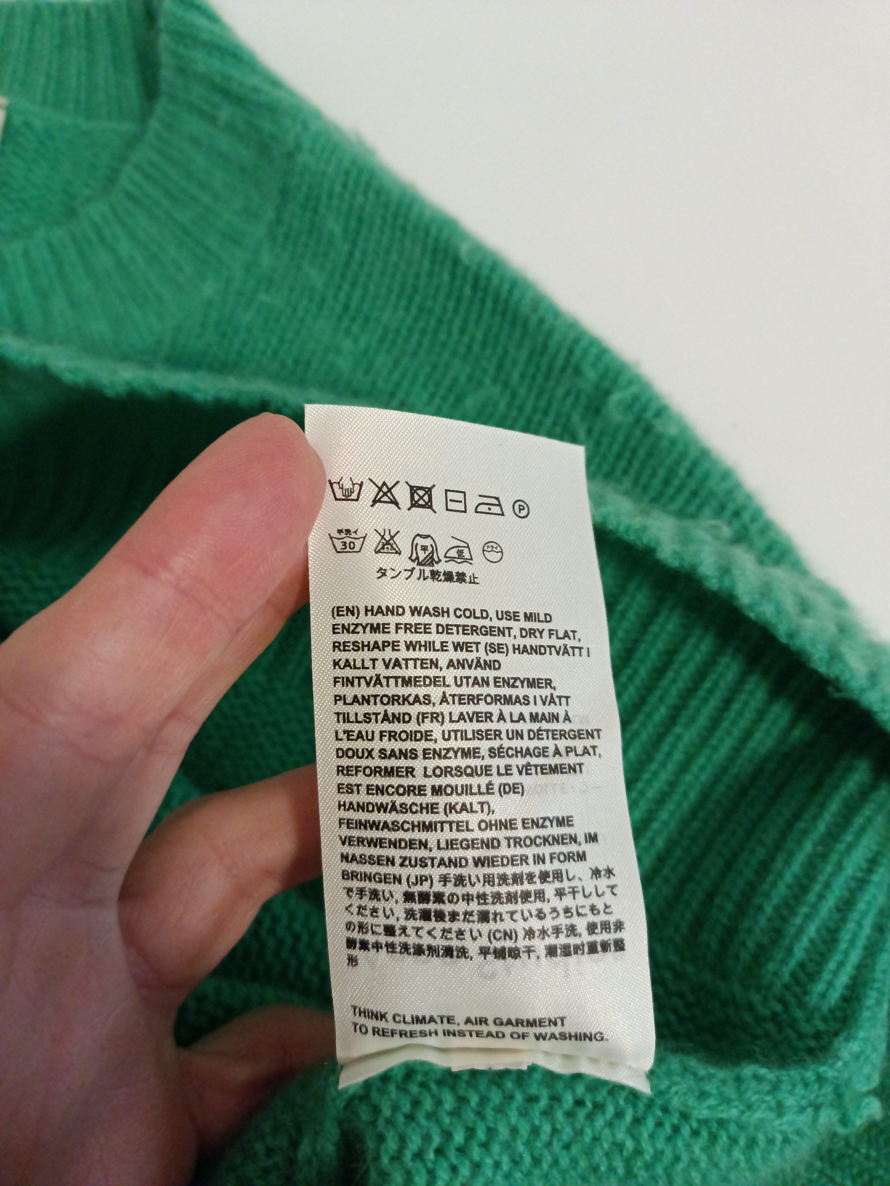 Acne Studios Acne Studios Peele Wool Cashmere Knit Sweater Size US XS / EU 42 / 0 - 8 Thumbnail