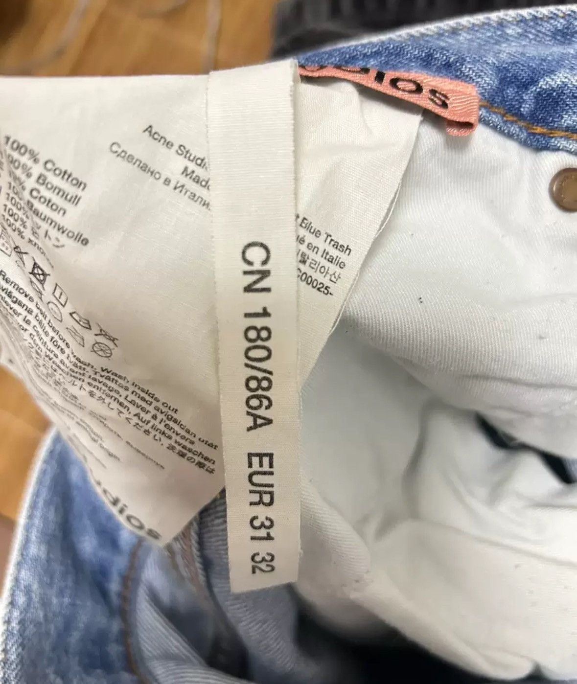 Acne Studios Acne Studios jeans 2411-Nextarrow Size US 31 - 4 Thumbnail