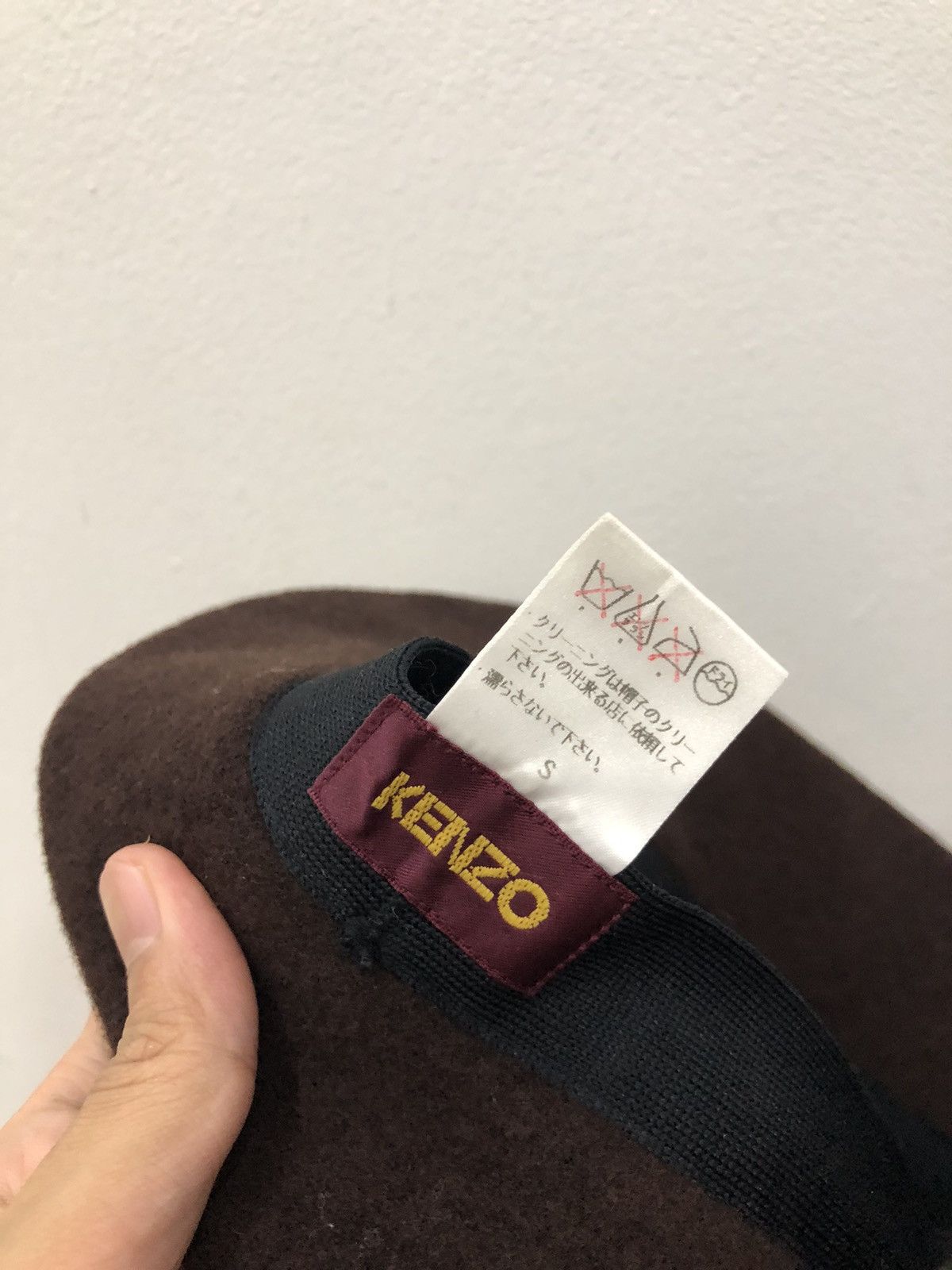 Kenzo Vintage Kenzo Brown Wool Bucket Hat Size ONE SIZE - 7 Thumbnail