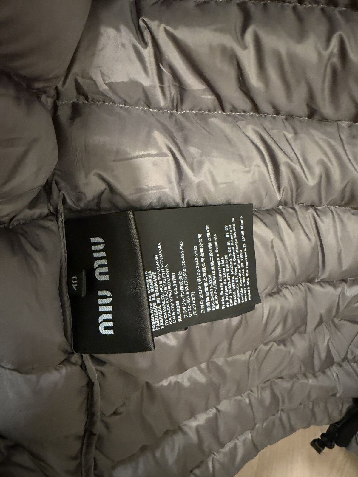 Miu Miu Miumiu Puffer Jacket Size US M / EU 48-50 / 2 - 6 Thumbnail