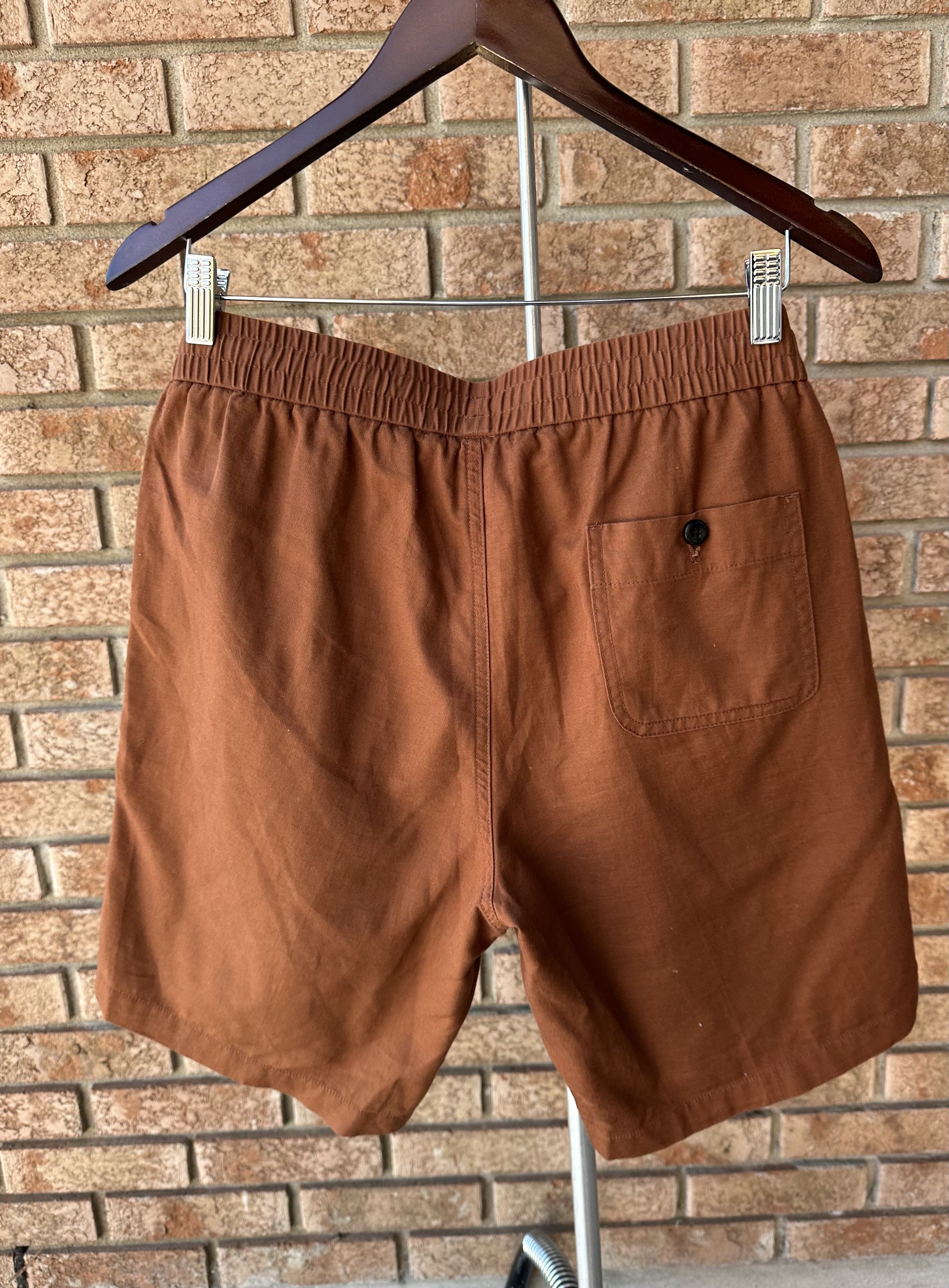 Frank & Oak Cotton Linen Shorts Size US 30 / EU 46 - 4 Thumbnail