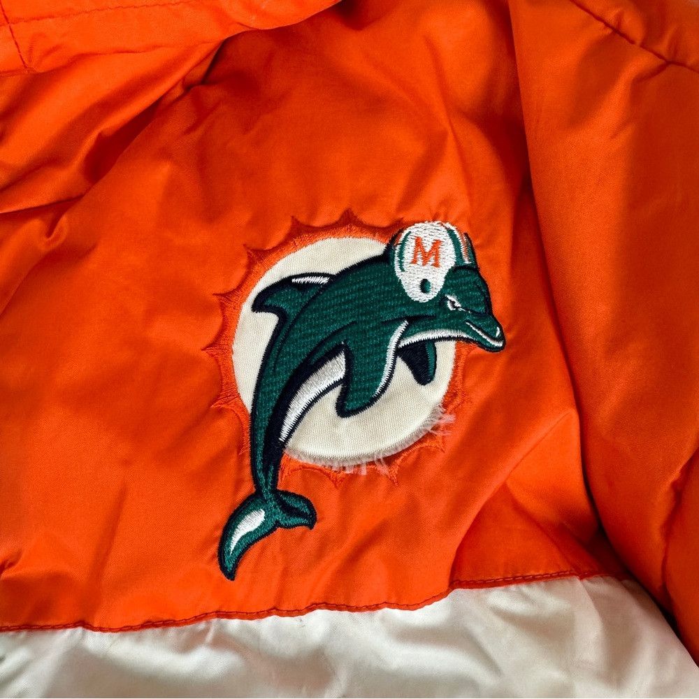 NFL Vintage Rare Miami Dolphins Puffer Jacket Men's Size Medium Size US M / EU 48-50 / 2 - 7 Thumbnail