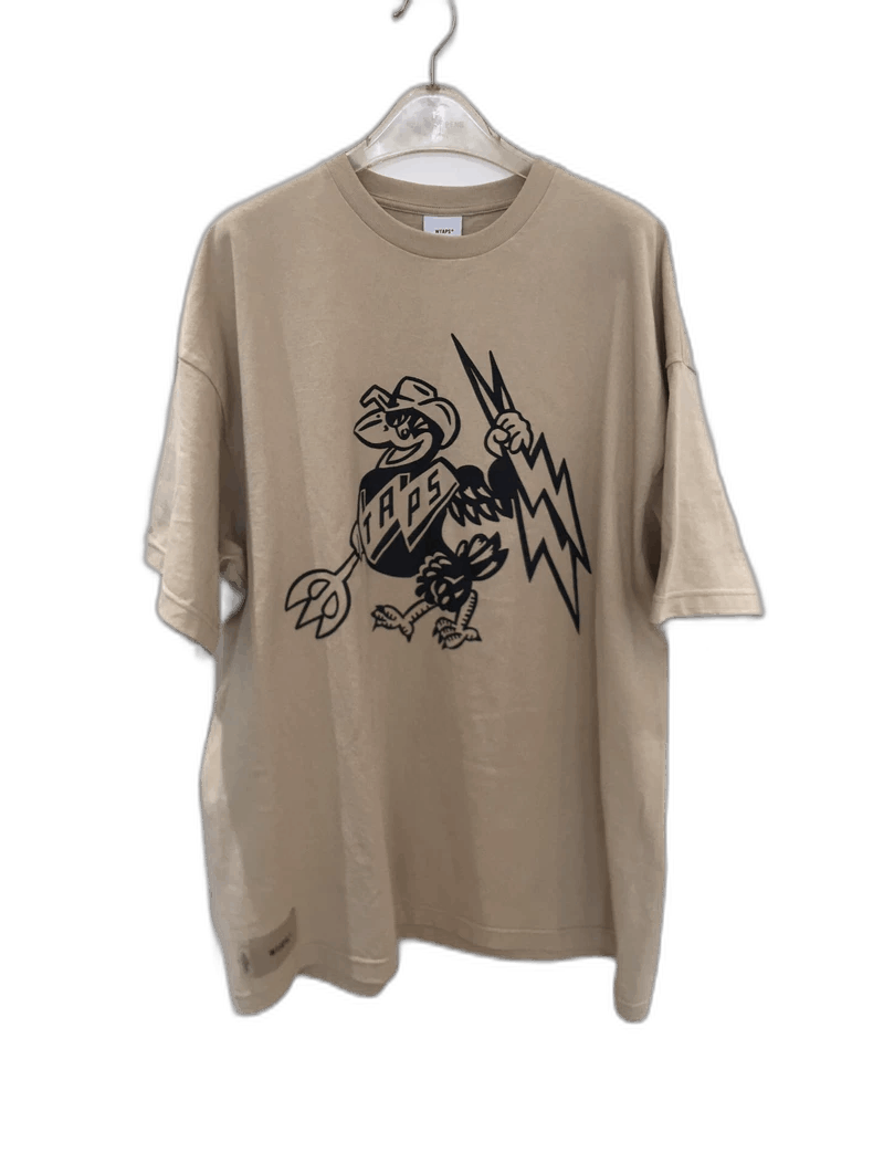 Wtaps WTAPS beige short sleeve tee-2508 Size US S / EU 44-46 / 1 - 1 Thumbnail