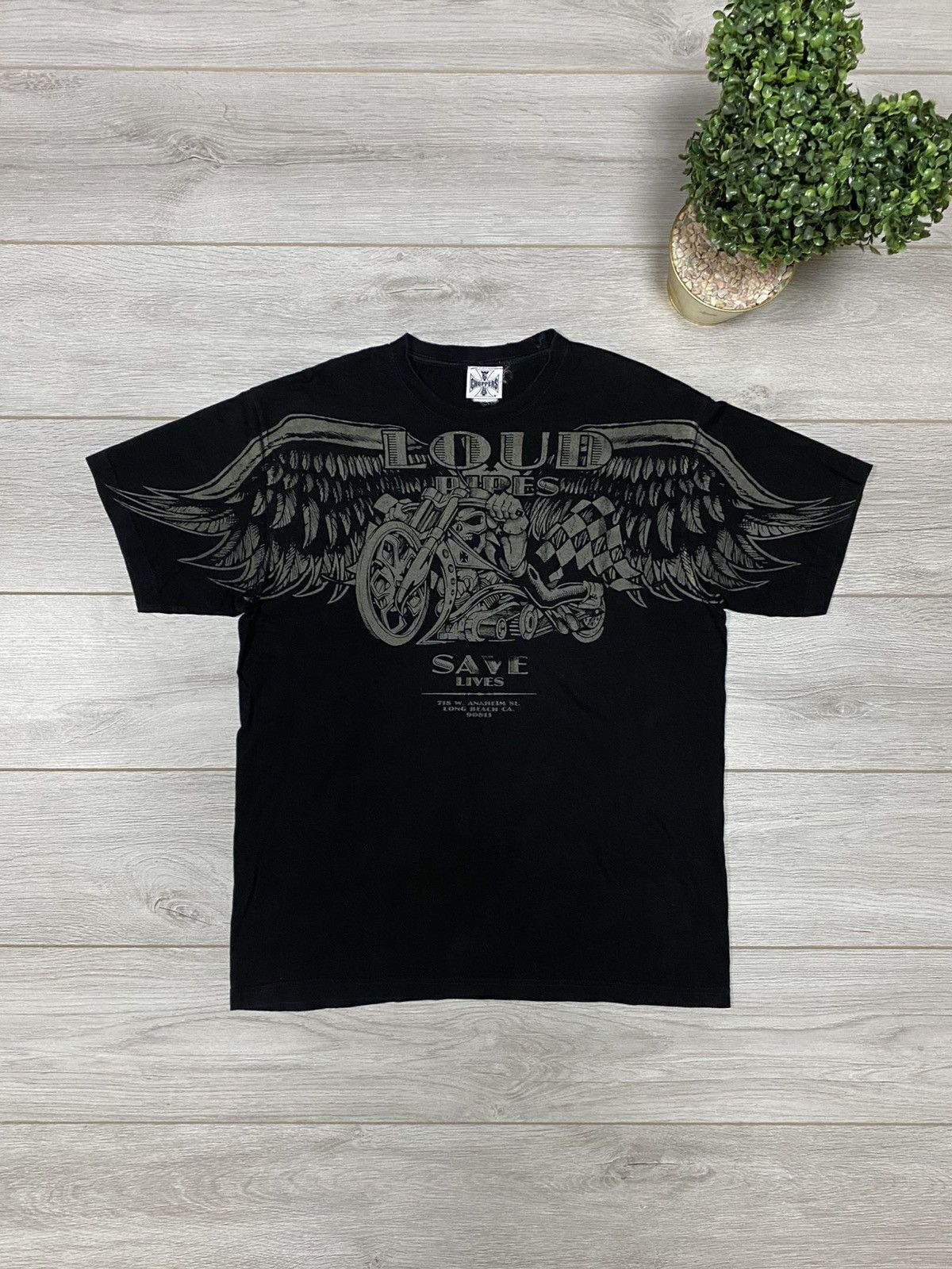 West Coast Choppers West Coast Choppers moto big logo cross t shirt Size US L / EU 52-54 / 3 - 1 Thumbnail