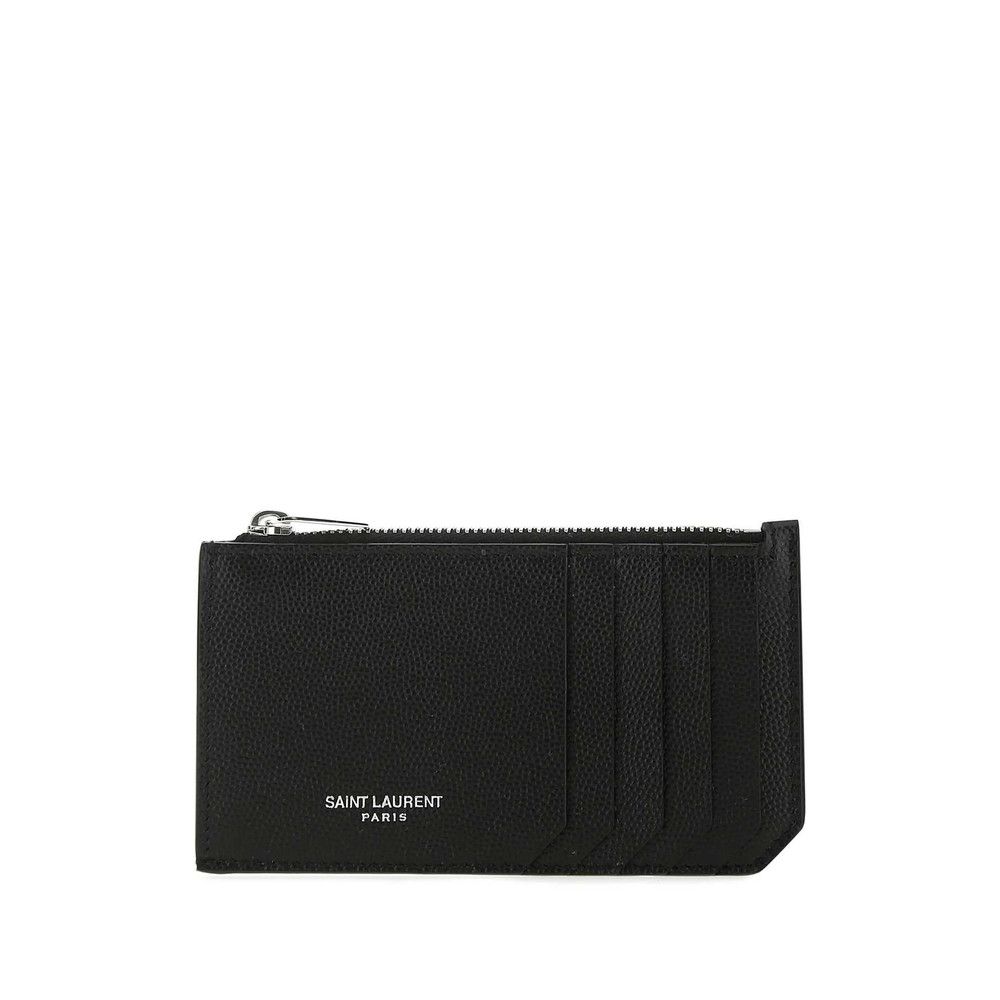 Saint Laurent Paris Saint Laurent BLACK Wallets & Cardholders Size ONE SIZE - 1 Thumbnail