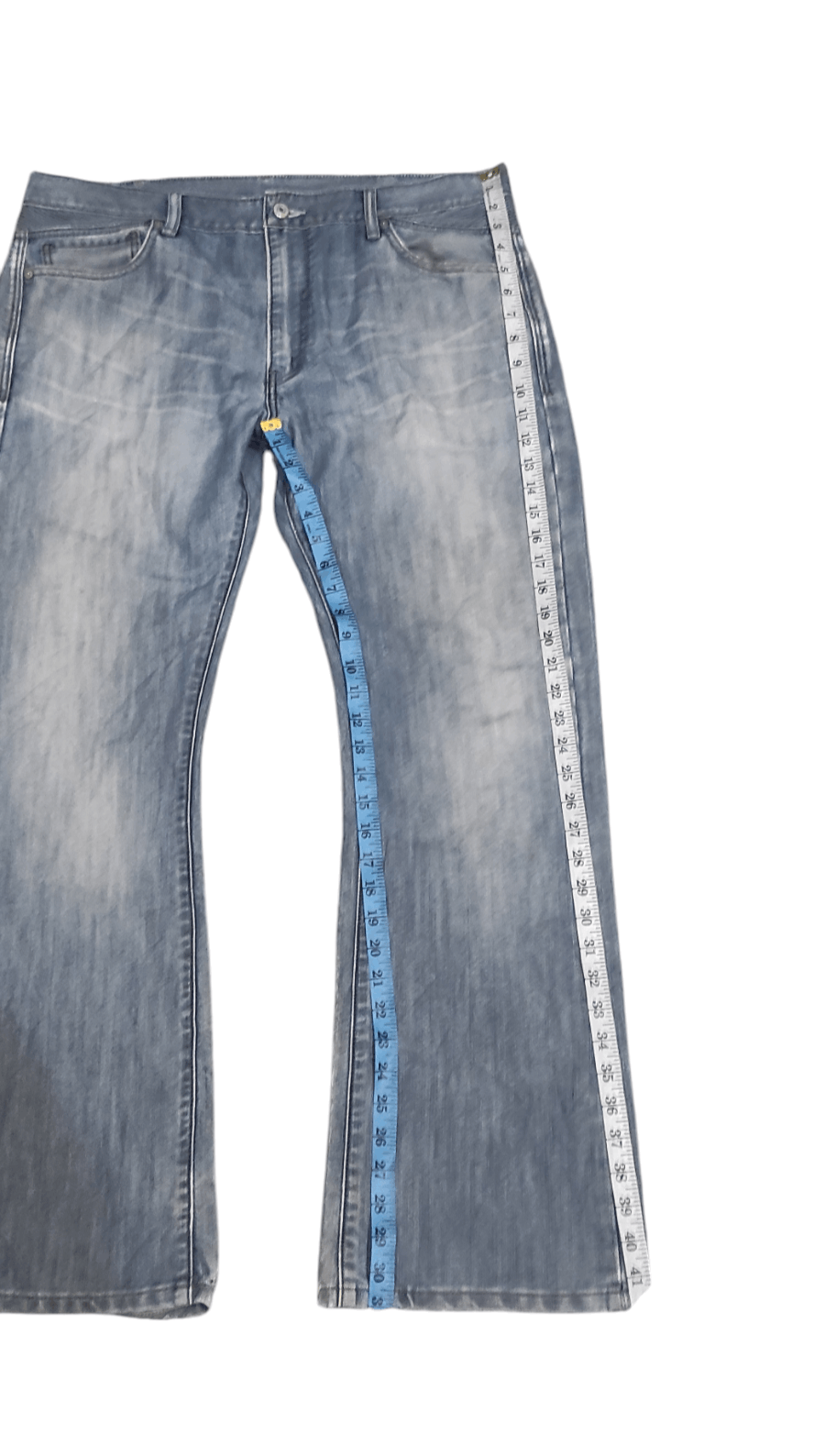 Levi's Vintage Levis 527 Distressed Boot Cut Jeans Size US 38 / EU 54 - 14 Thumbnail