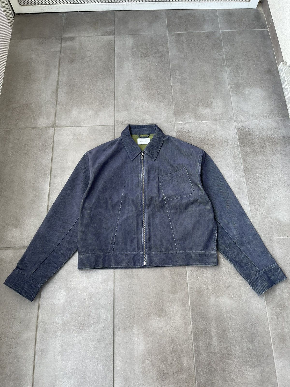 Acne Studios !DS! SS23 Wood Wood Twisted Seam Envy Green Chore Jacket Size US XXL / EU 58 / 5 - 10 Thumbnail
