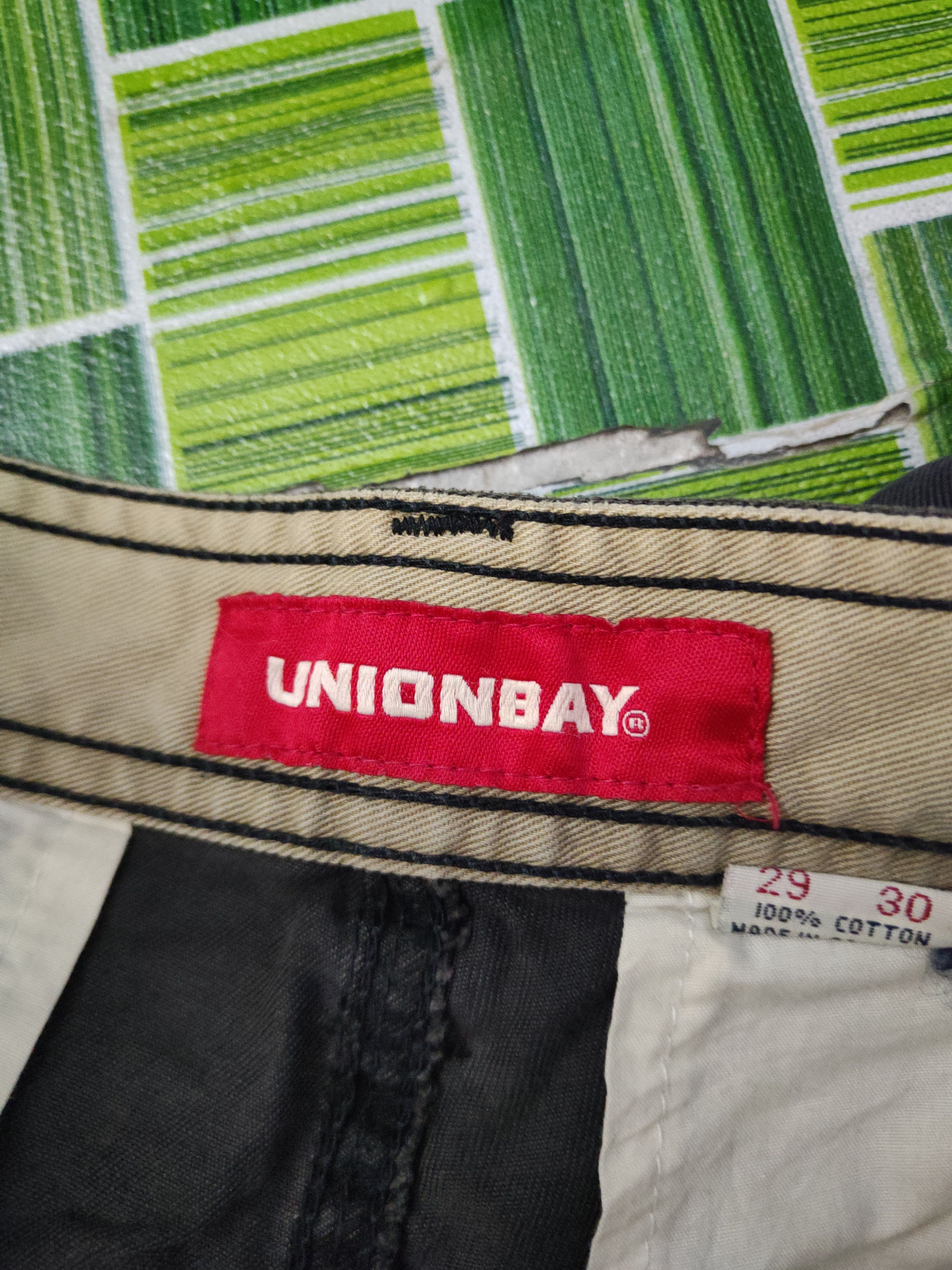 Japanese Brand DL Unionbay Black Multipocket Cargo Pants #2621 Size US 29 - 16 Thumbnail