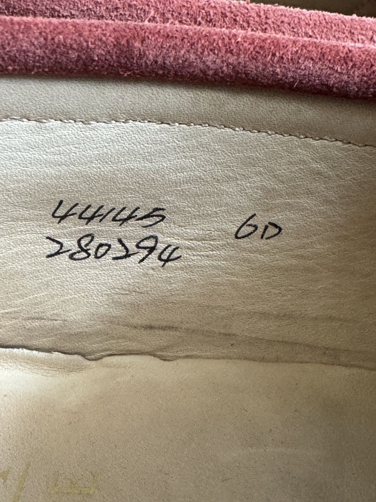 Grant Stone Grant Stone Traveler Penny Loafer CF Stead Coral Suede 6D Size US 6 / EU 39 - 4 Thumbnail