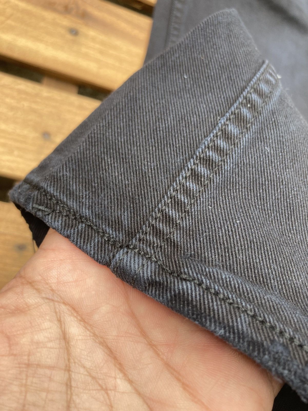 Massimo Osti Archive Stone Island Blue Black Casual Jeans Size US 32 / EU 48 - 10 Thumbnail