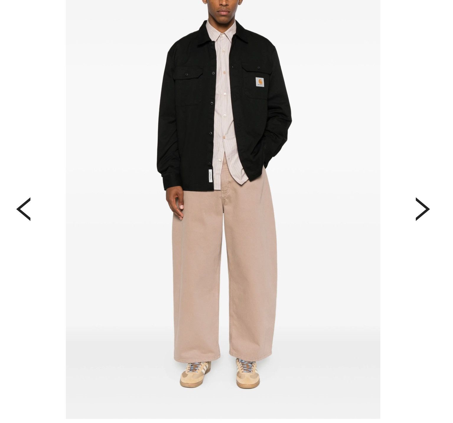 Carhartt Wip Carhartt WIP Patch Logo Long Sleeve Master Button Up Shirt Size US XS / EU 42 / 0 - 6 Thumbnail