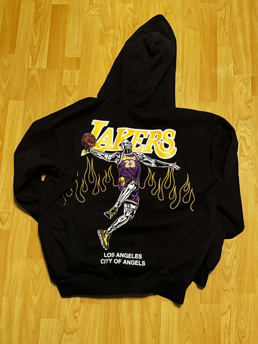 Warren Lotas Warren Lotas LA lakers Lebron hoodie | Grailed