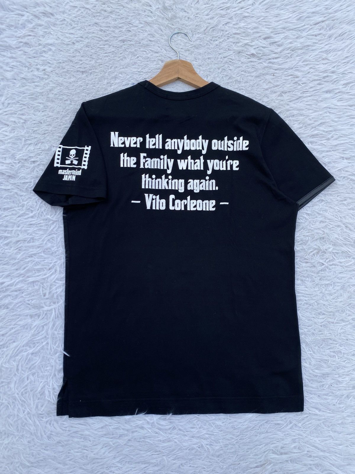 Mastermind Japan Rare Vintage SS2006 The Godfather by Mastermind Japan Tshirt Size US S / EU 44-46 / 1 - 14 Thumbnail