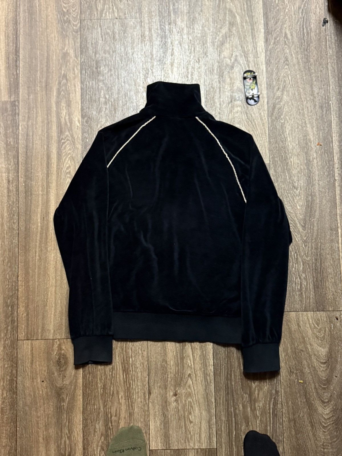 Number (N)ine Number (N)ine double skull velour zip up Size US M / EU 48-50 / 2 - 6 Thumbnail