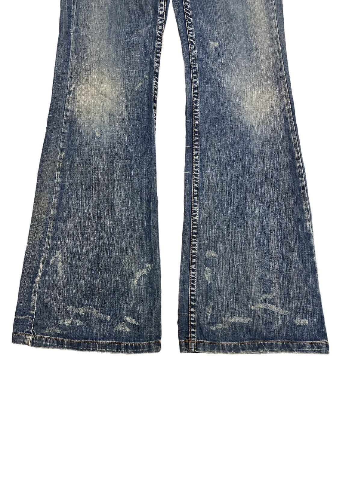 Other FLARED💥DRIVE JEANS DISTRESSED DENIM PANT Size US 28 / EU 44 - 4 Thumbnail